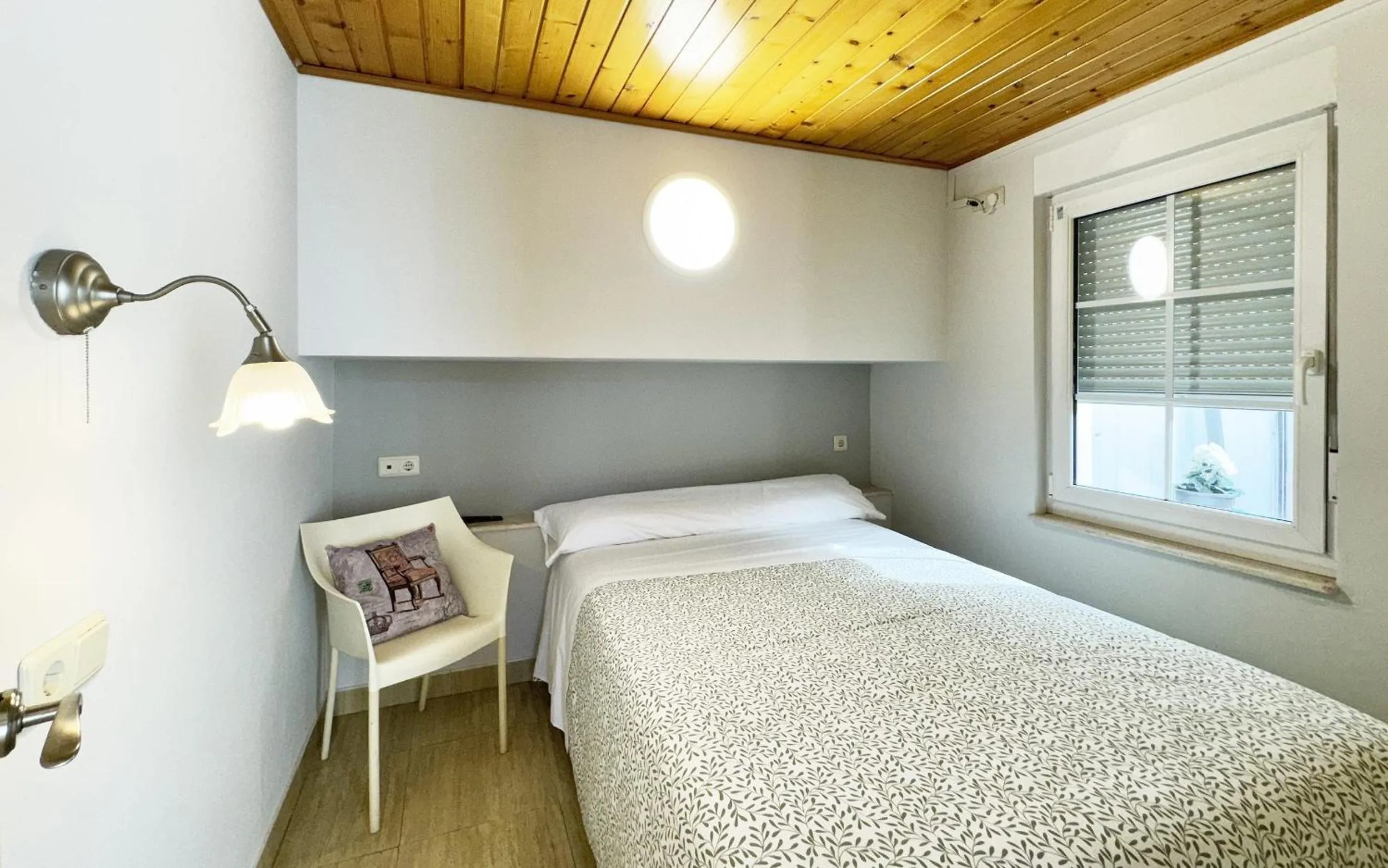 Bed in Posada Villa Rosa