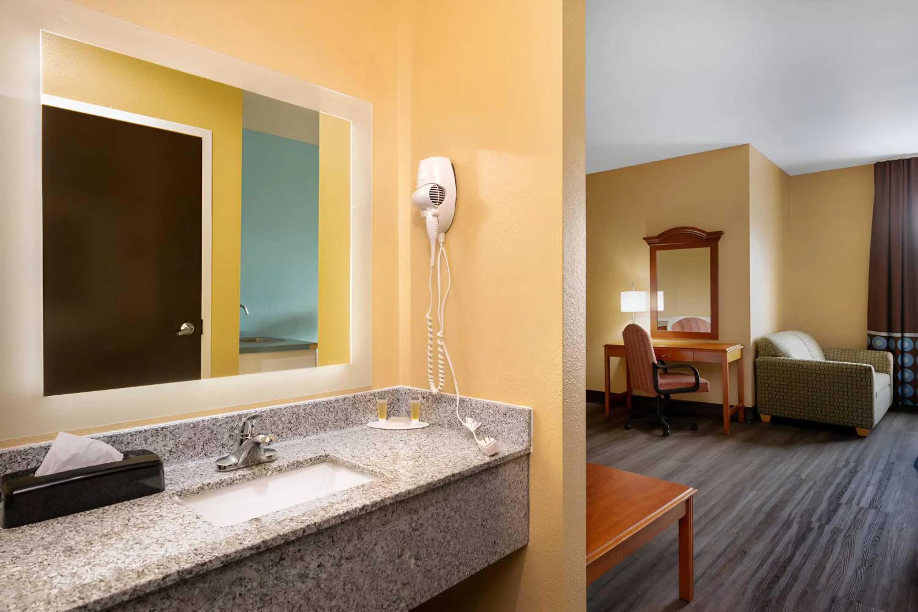 Bed in Super 8 by Wyndham Salisbury