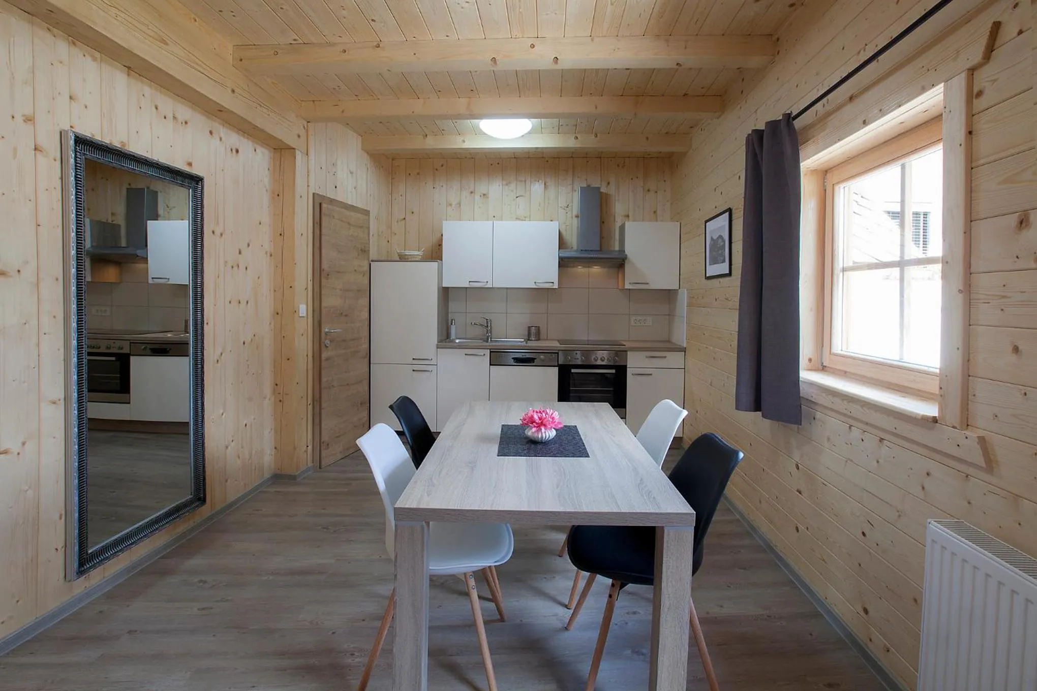 Kitchen or kitchenette in 1861 Blejka apartments Bled
