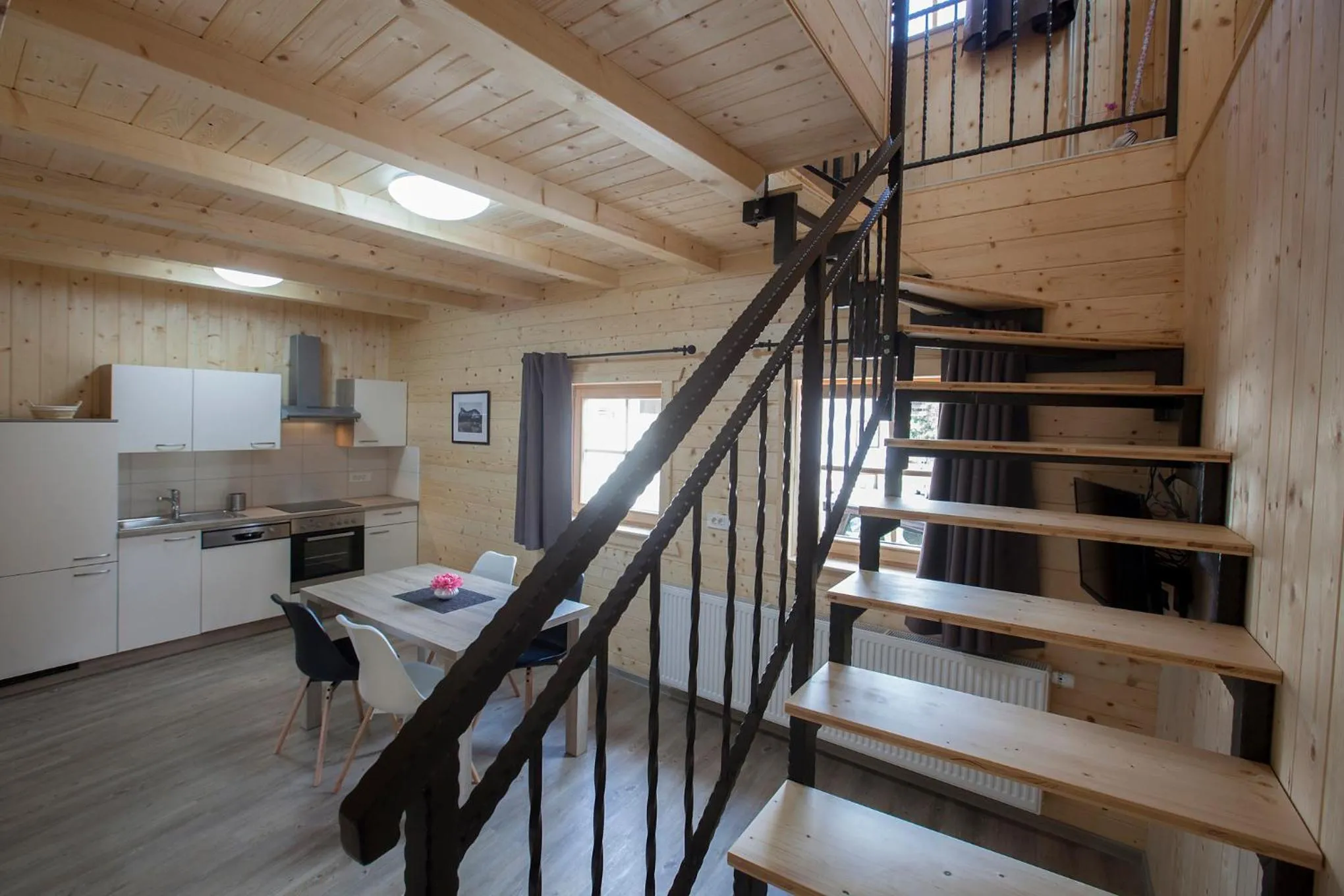 Kitchen or kitchenette in 1861 Blejka apartments Bled