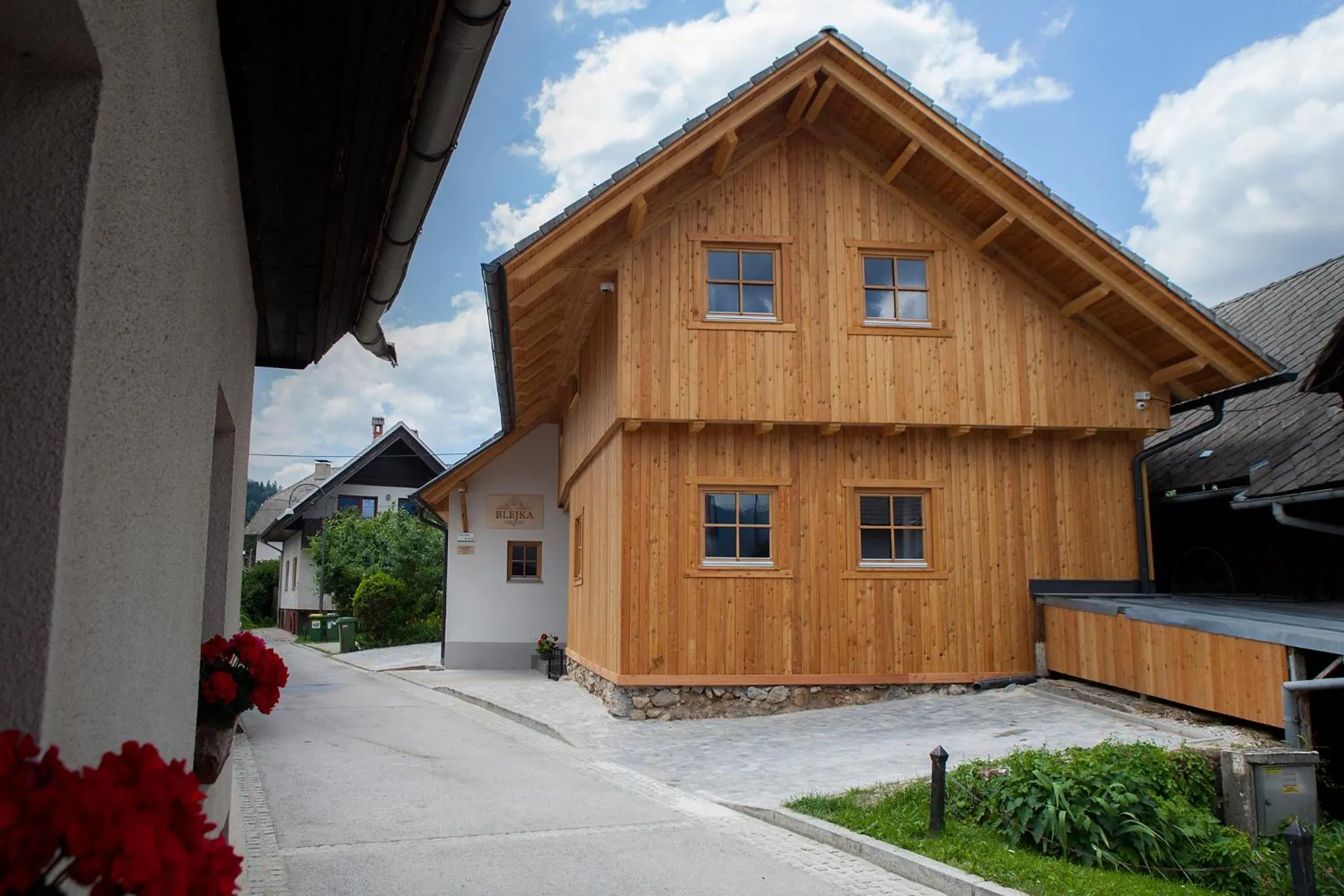 Property building in 1861 Blejka apartments Bled