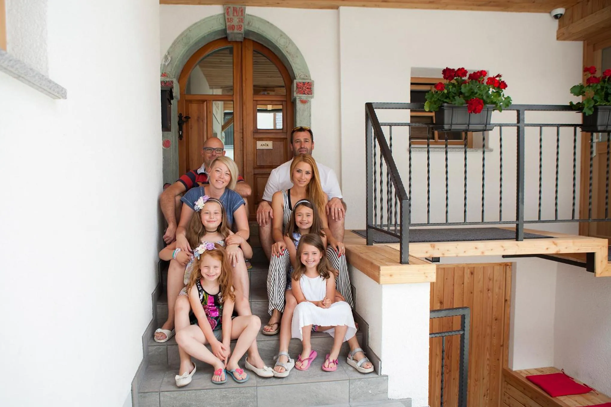 Staff in 1861 Blejka apartments Bled