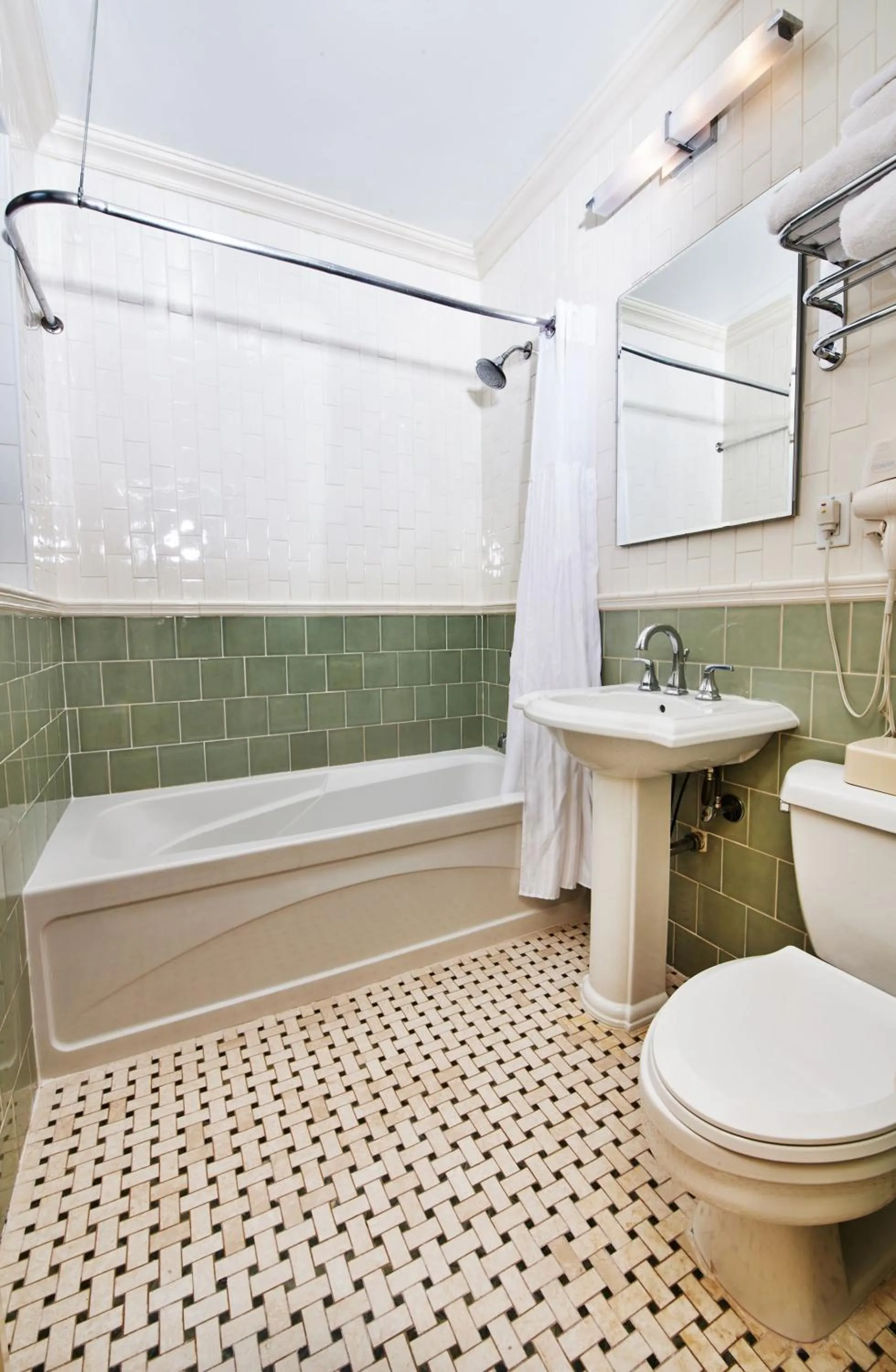 Bathroom in Radio City Apartments