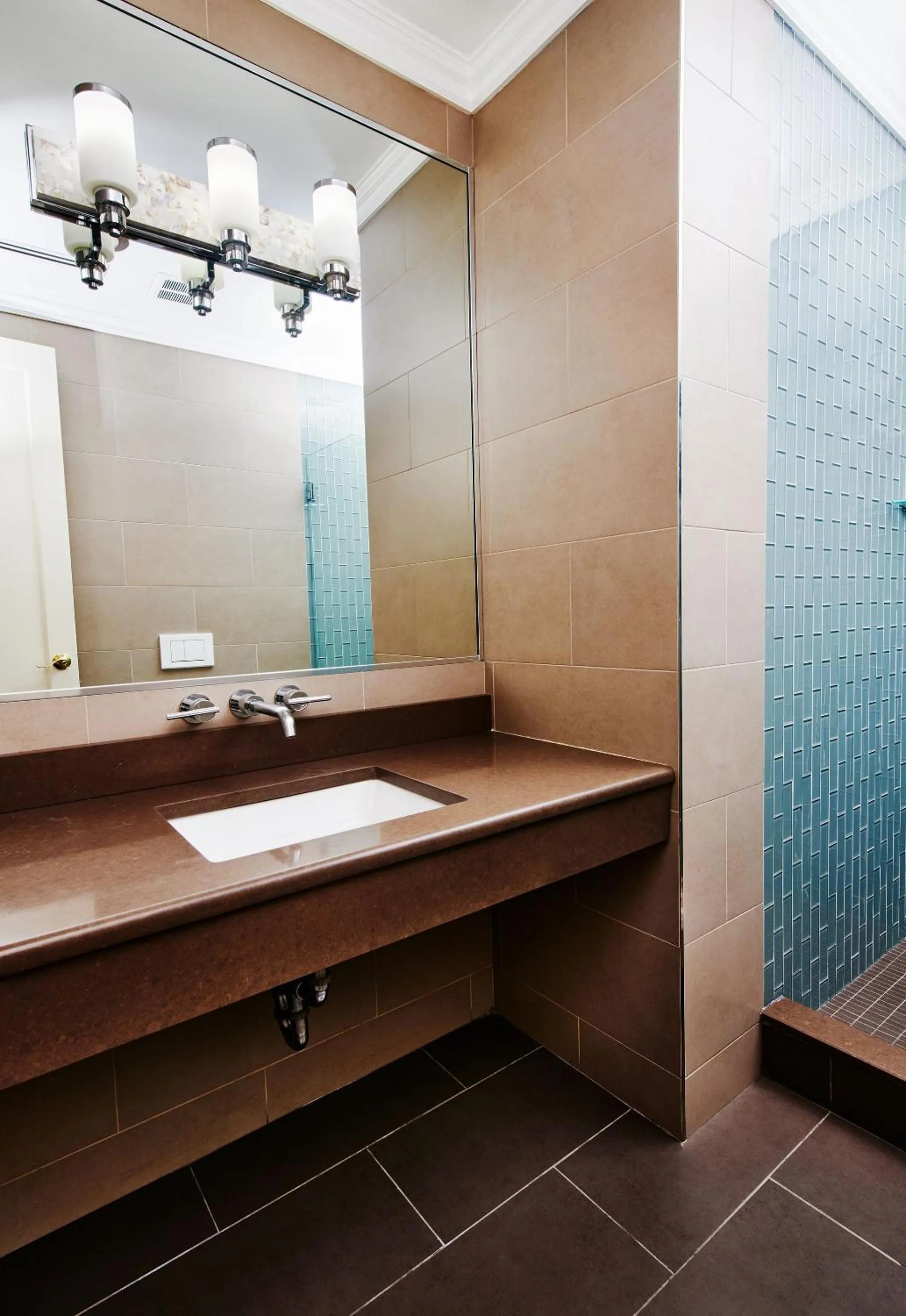 Bathroom in Radio City Apartments