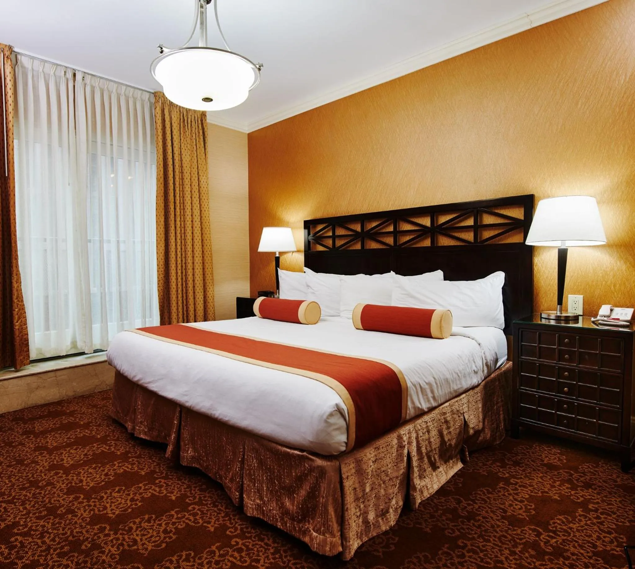 Bedroom, Bed in Radio City Apartments