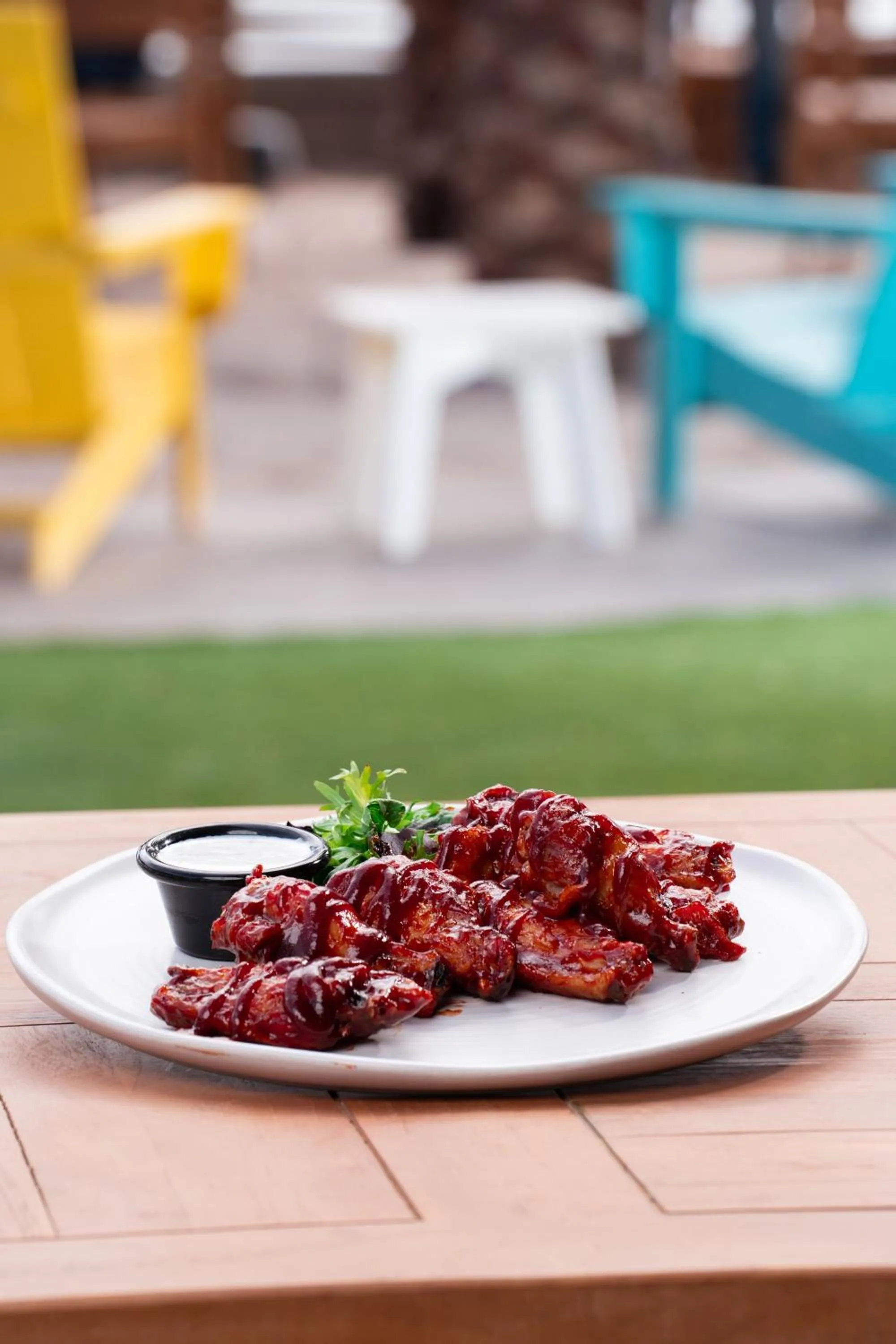 Food in The Nautical Beachfront Resort