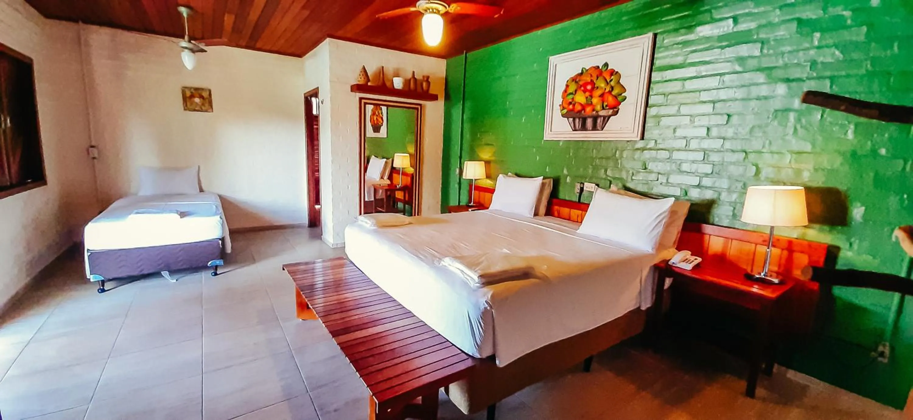 Bed in Porto Preguiças Resort