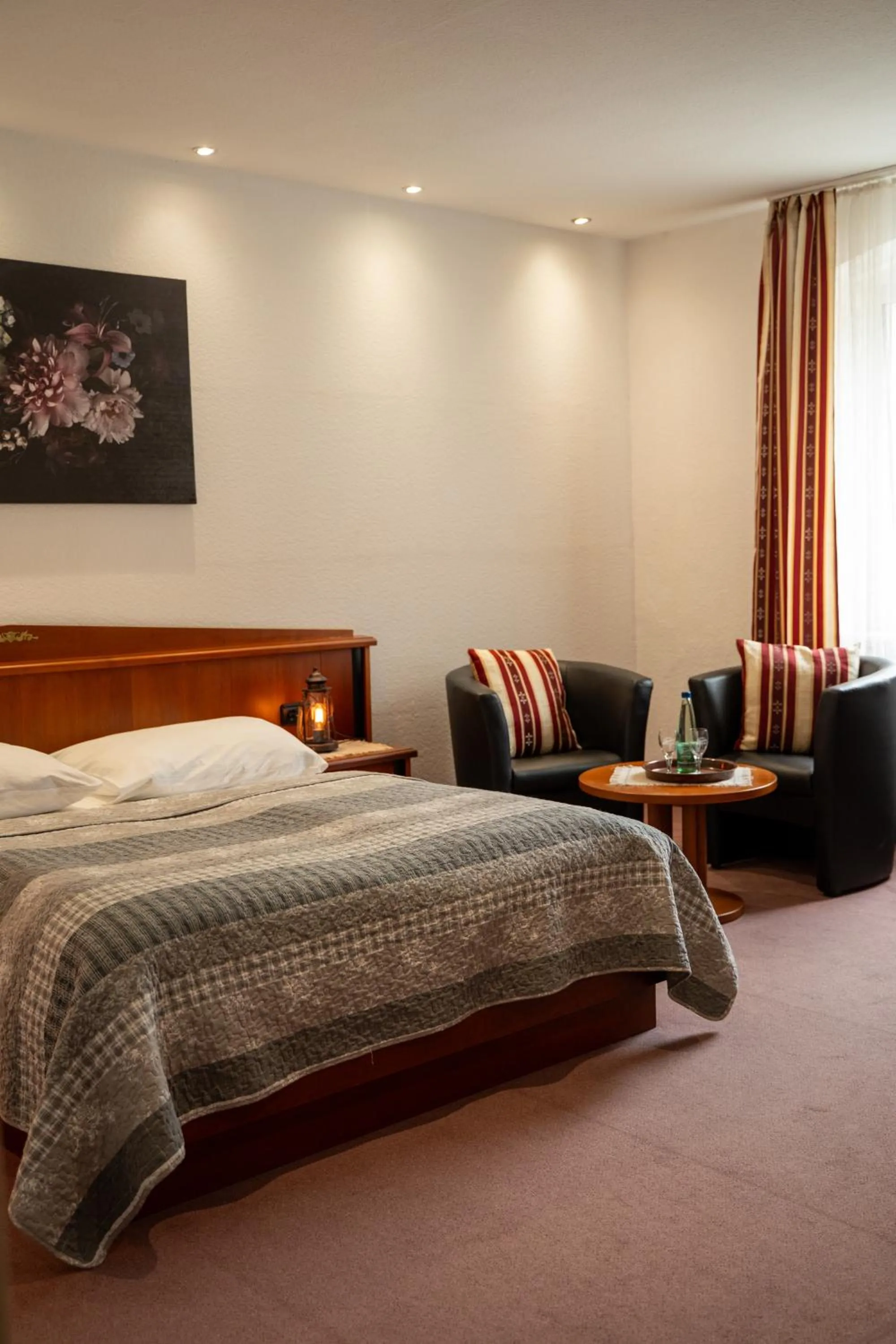 Bed in Das kleine Landhotel im Fichtelgebirge