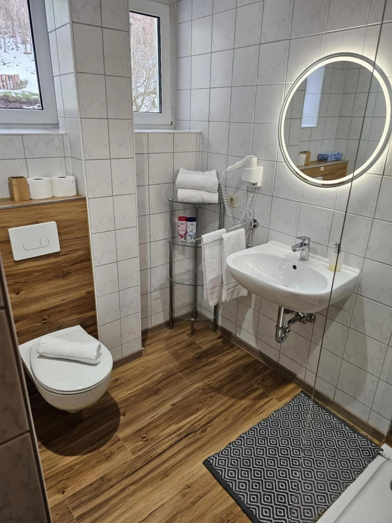 Bathroom in Wild West Hotel