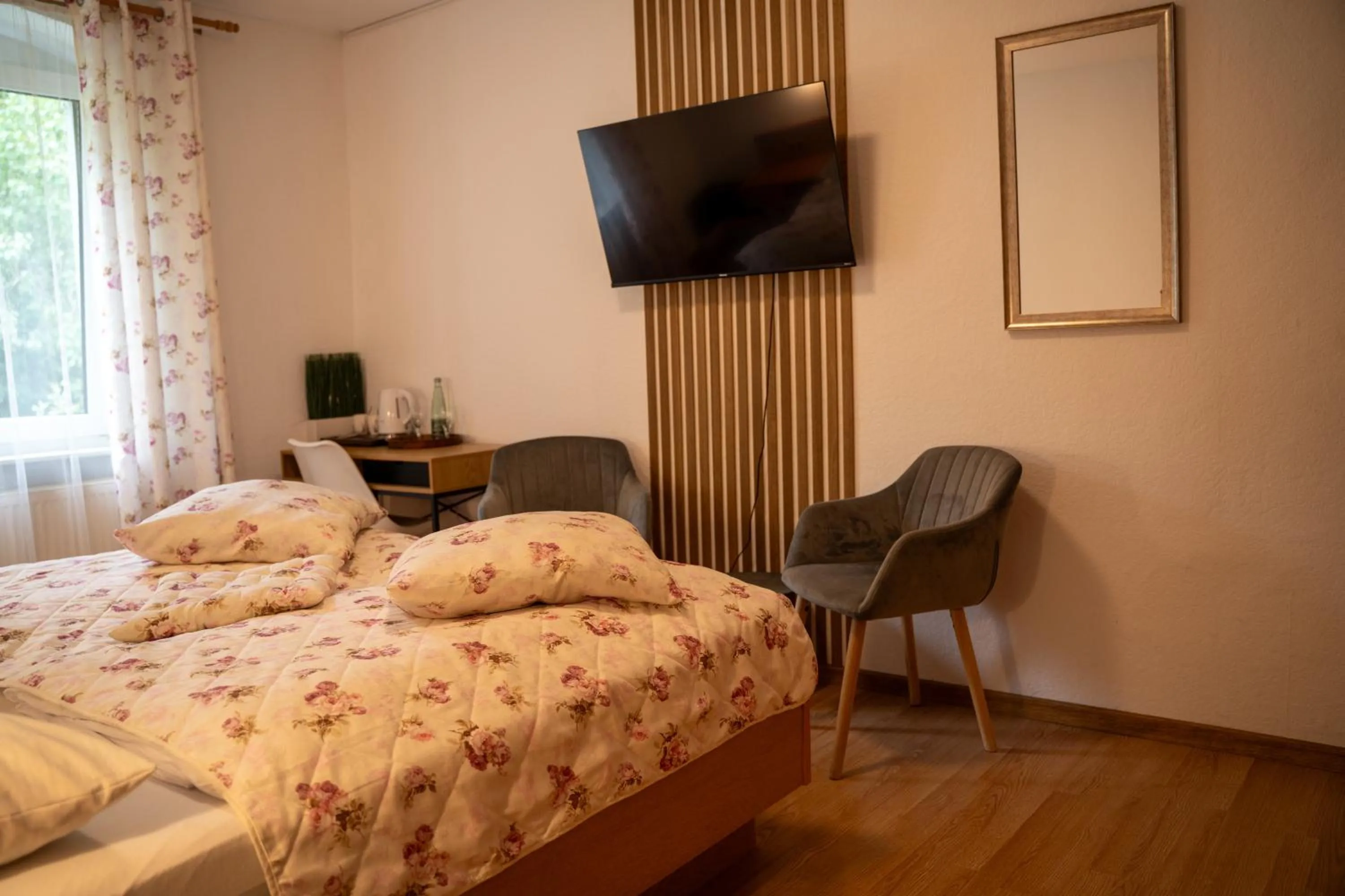 Bed in Das kleine Landhotel im Fichtelgebirge