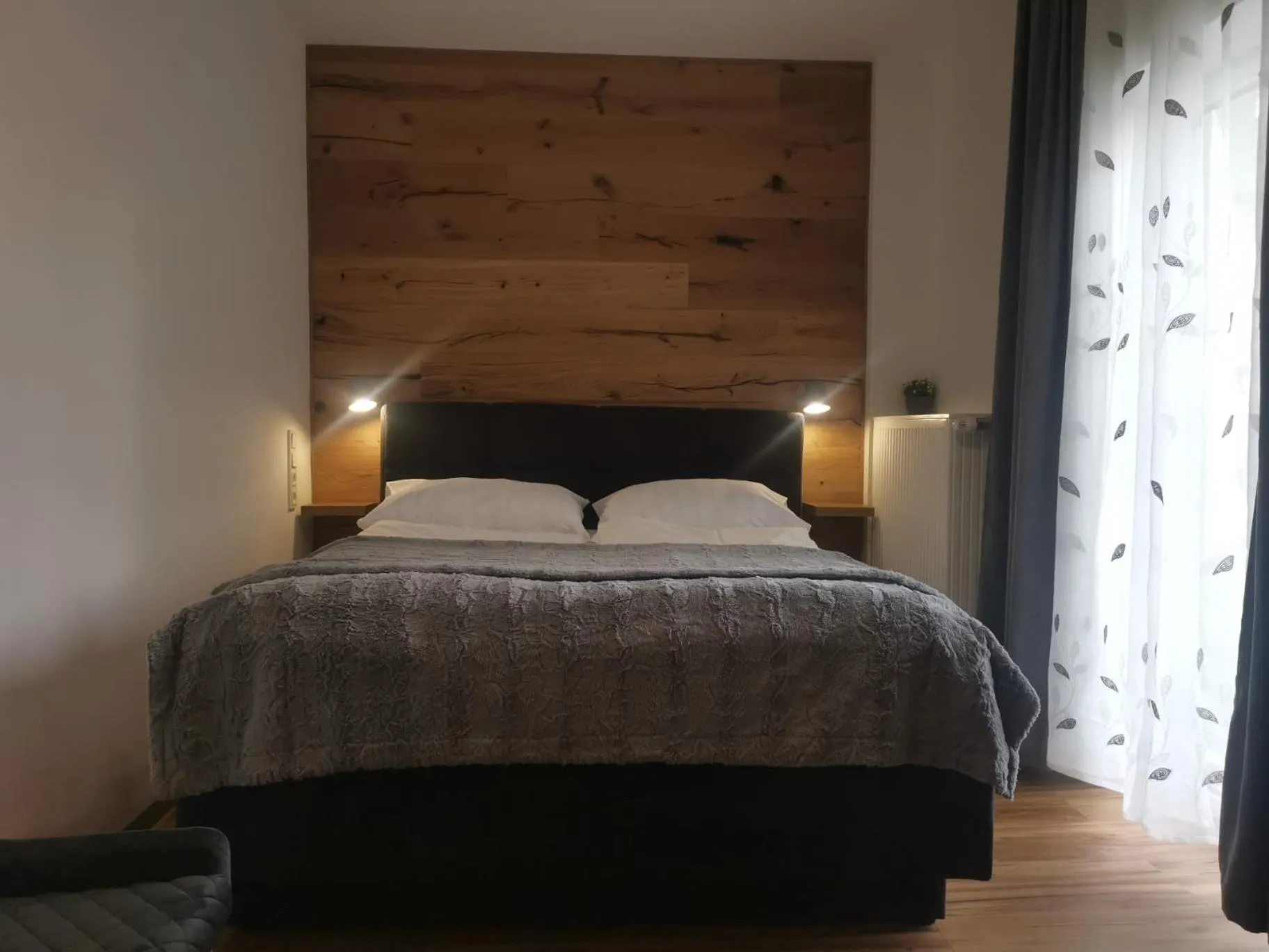 Bed in Wild West Hotel