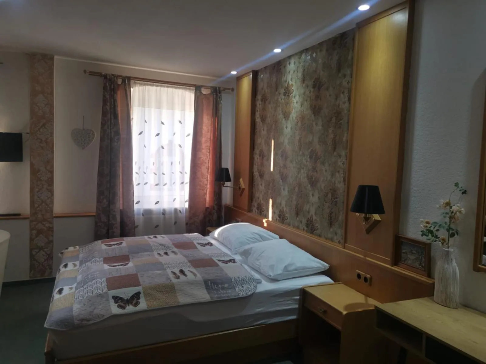 Bed in Wild West Hotel