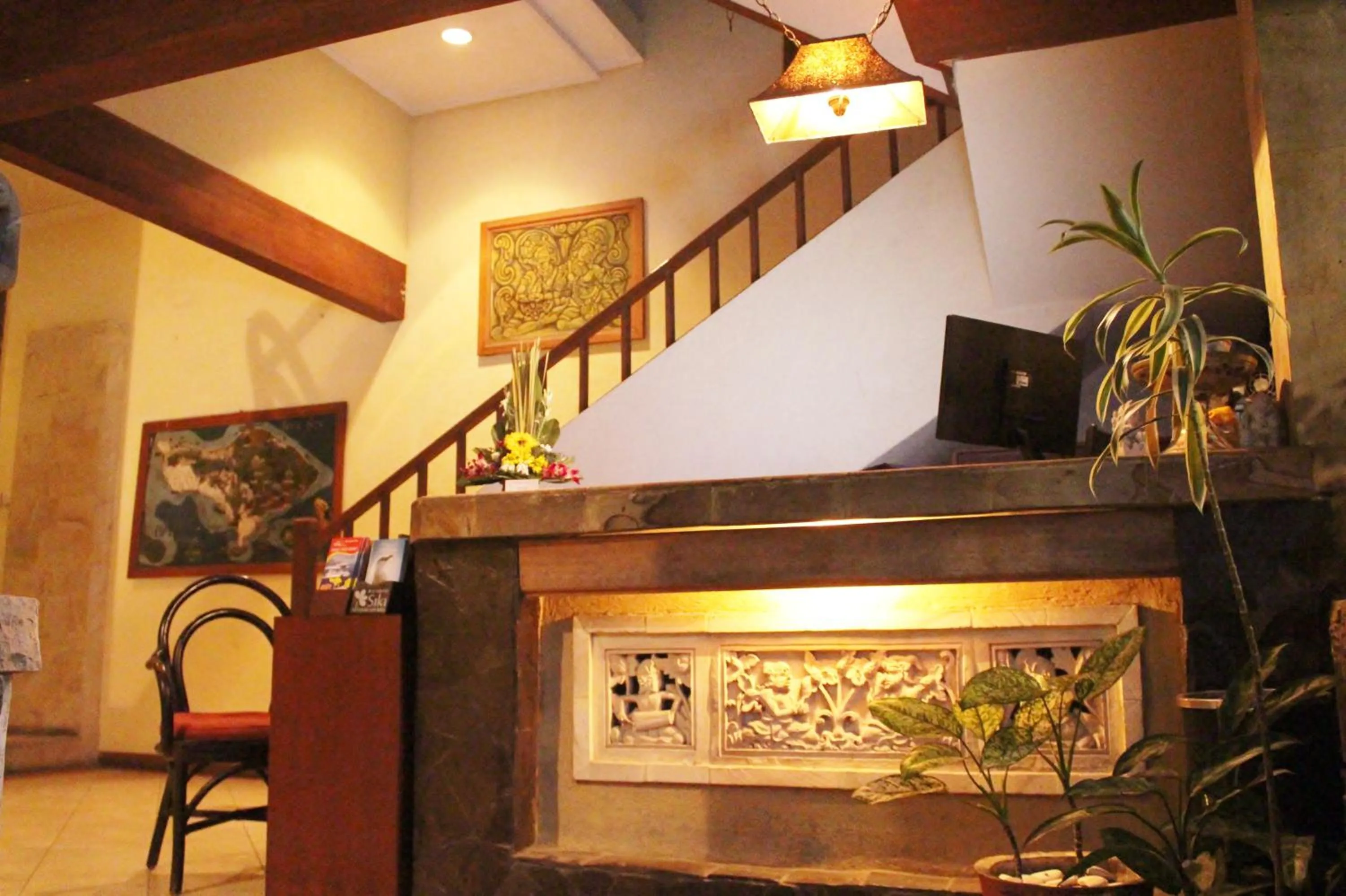 Lobby or reception in Hotel Sanur Indah