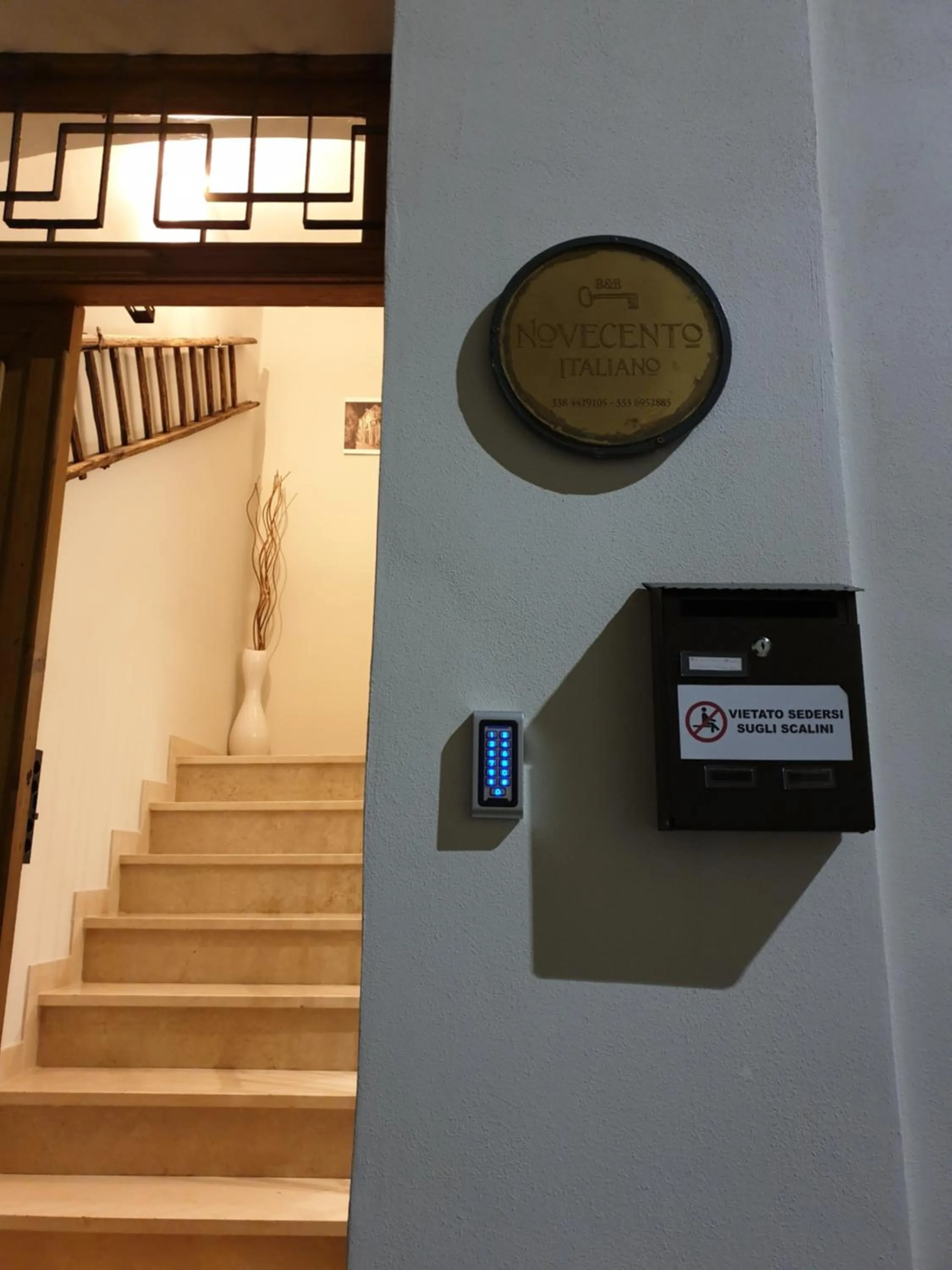 Facade/entrance in B&B Novecento Italiano