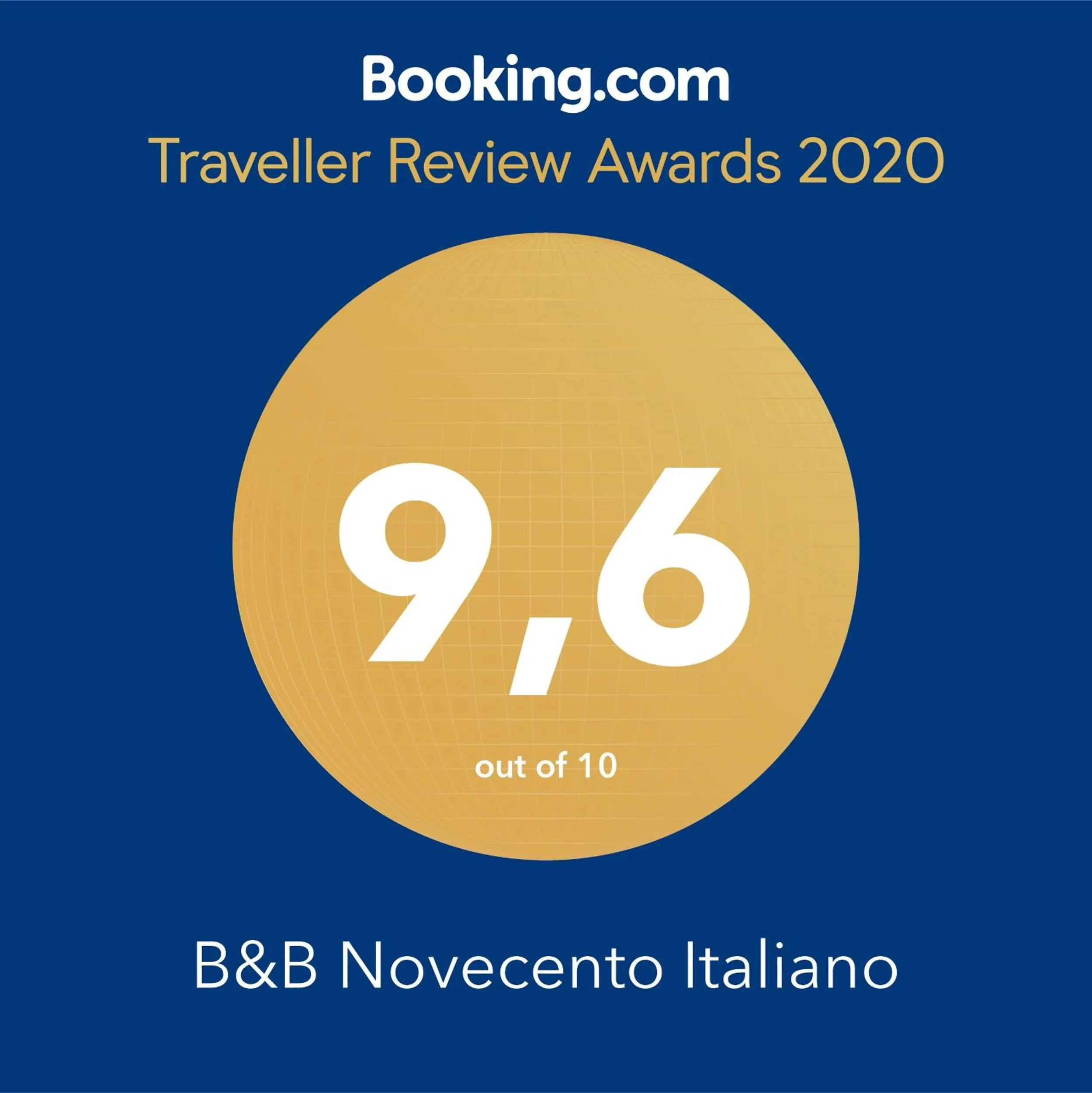 Logo/Certificate/Sign in B&B Novecento Italiano