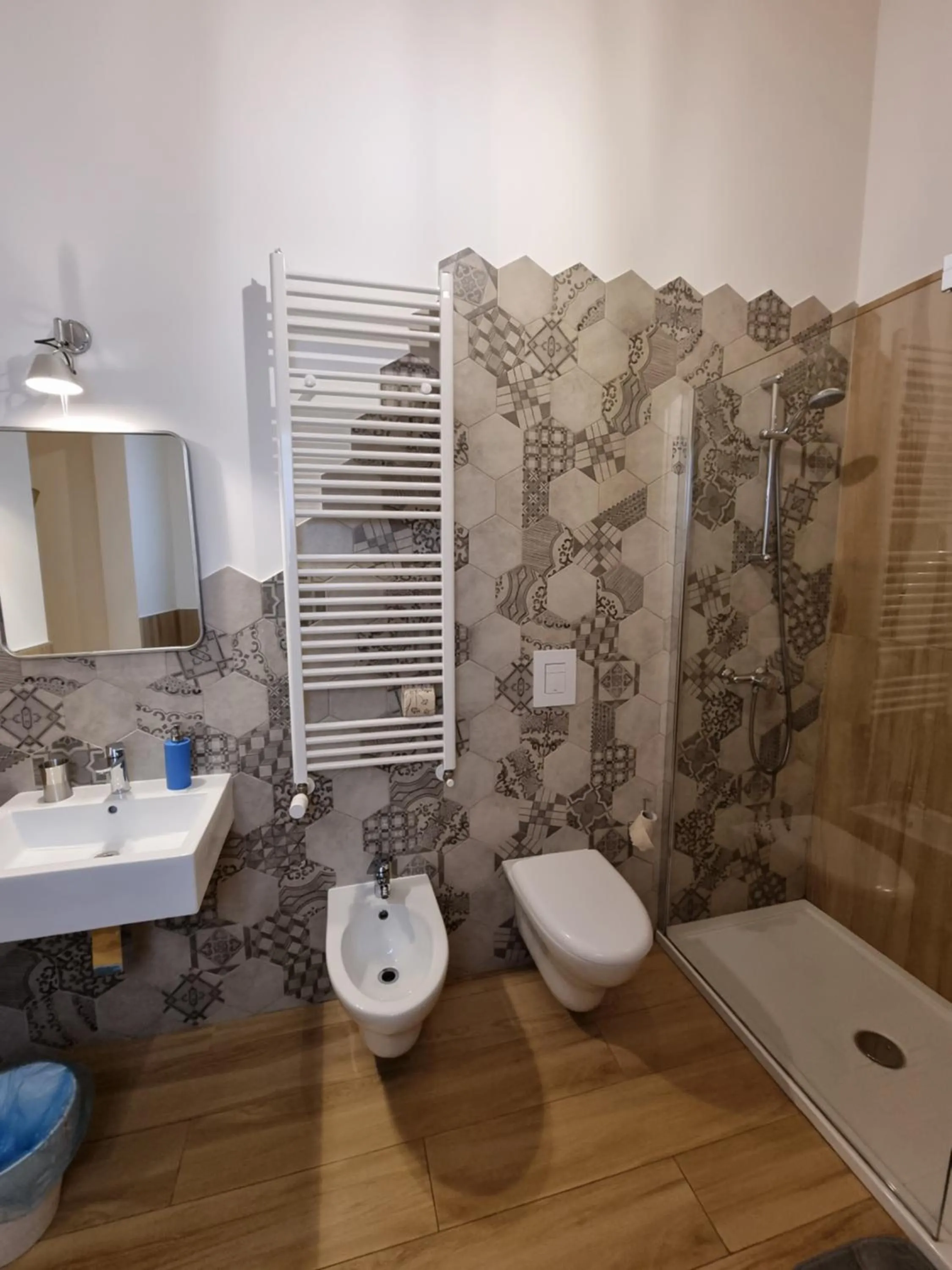 Shower in B&B Novecento Italiano