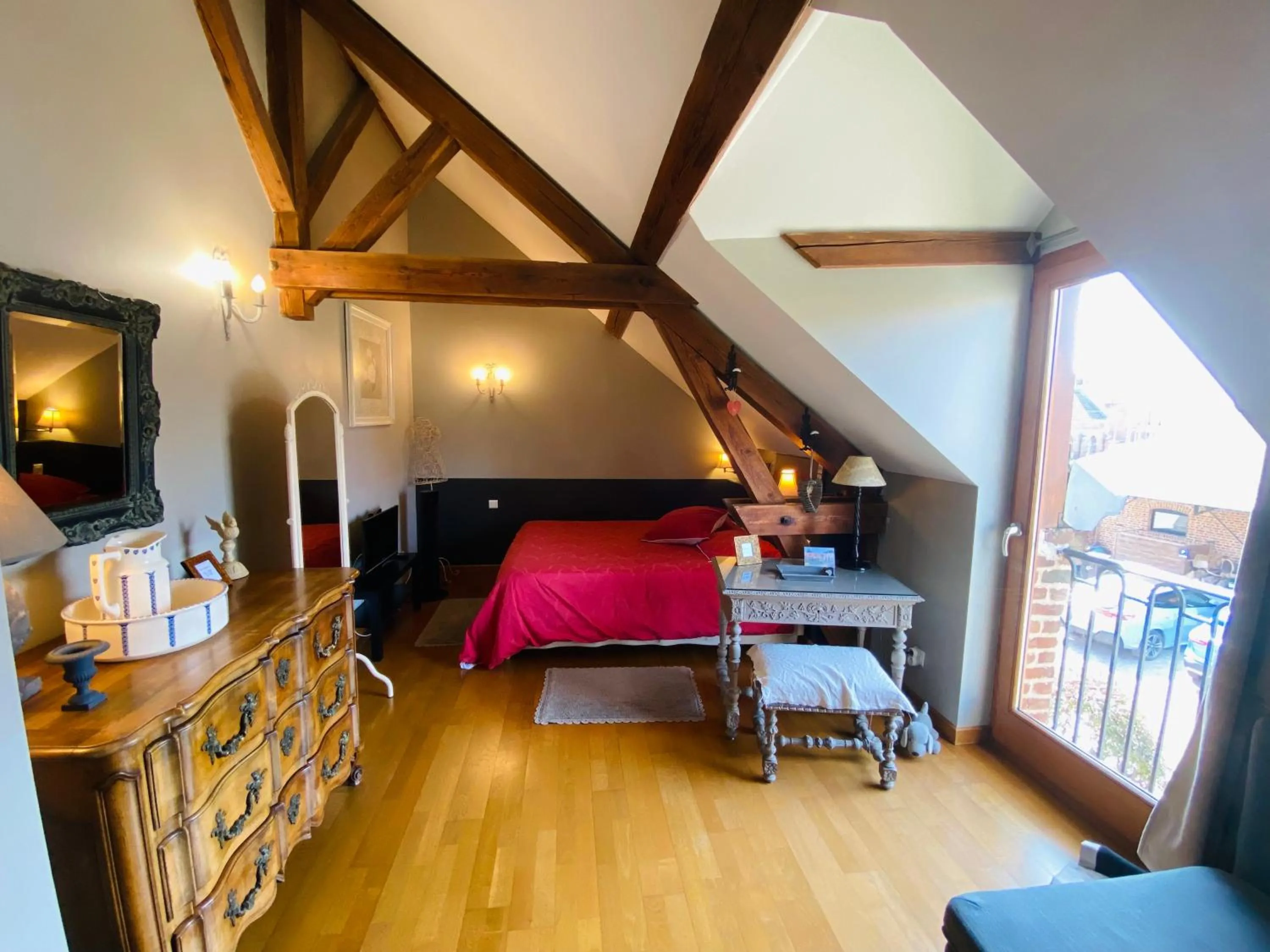 Bed in Ferme de Montecouvez