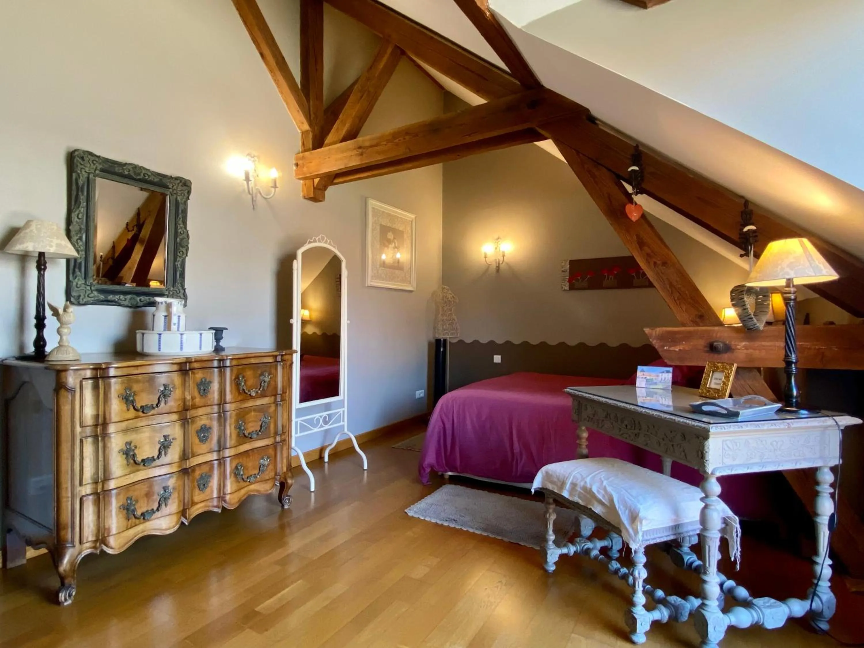 Bed in Ferme de Montecouvez