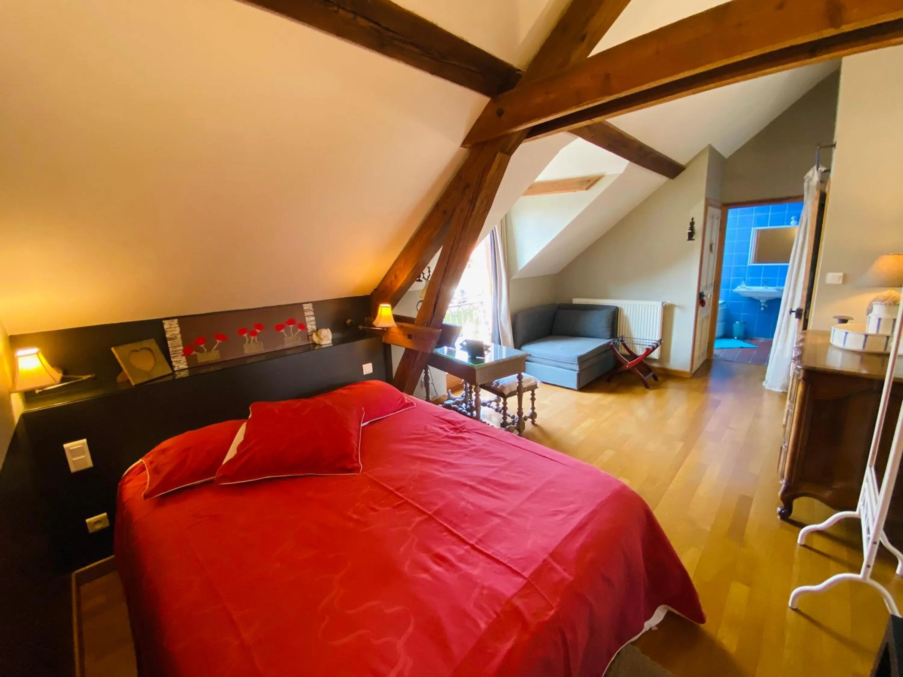 Bed in Ferme de Montecouvez