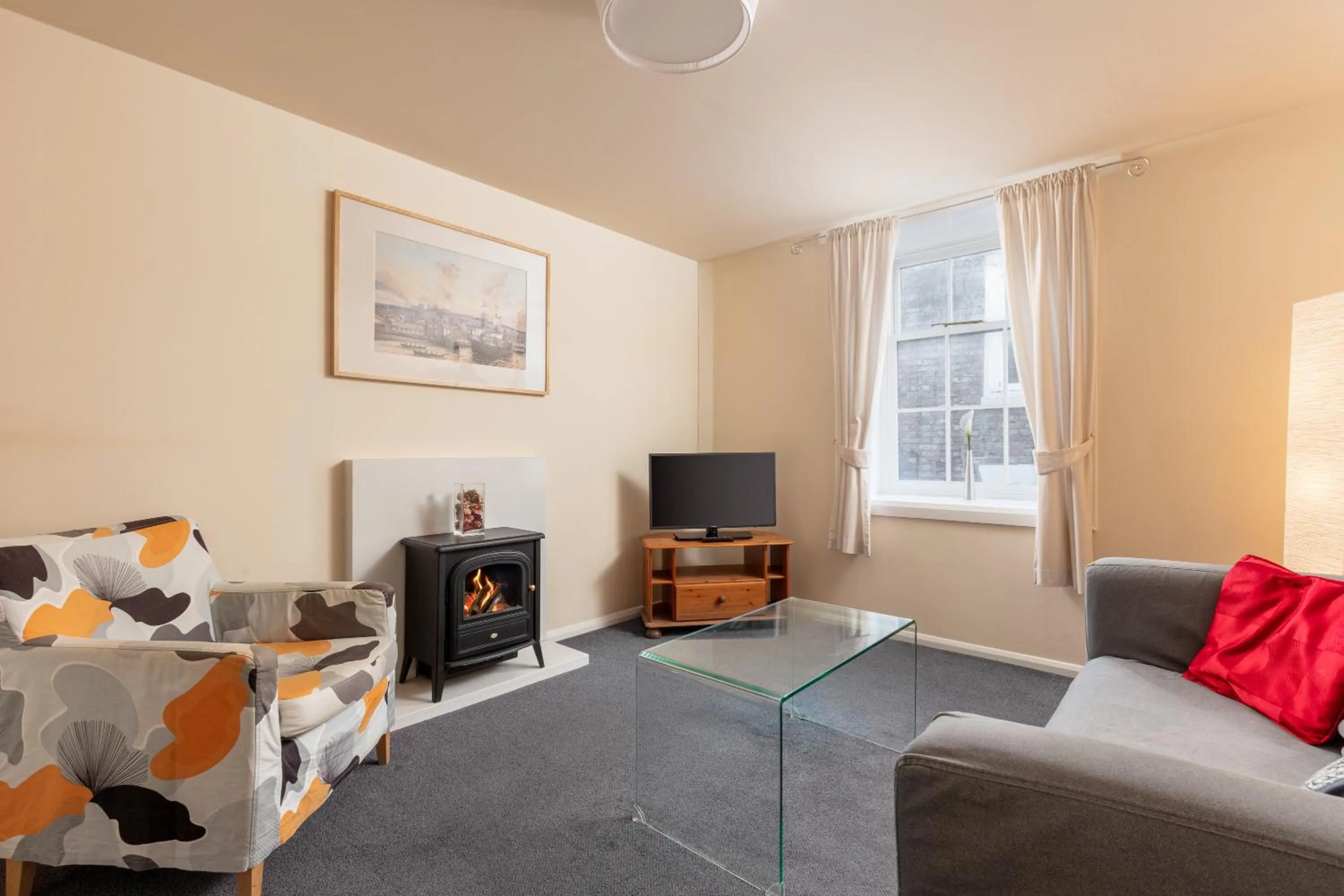 Living room in Discovery Accommodation