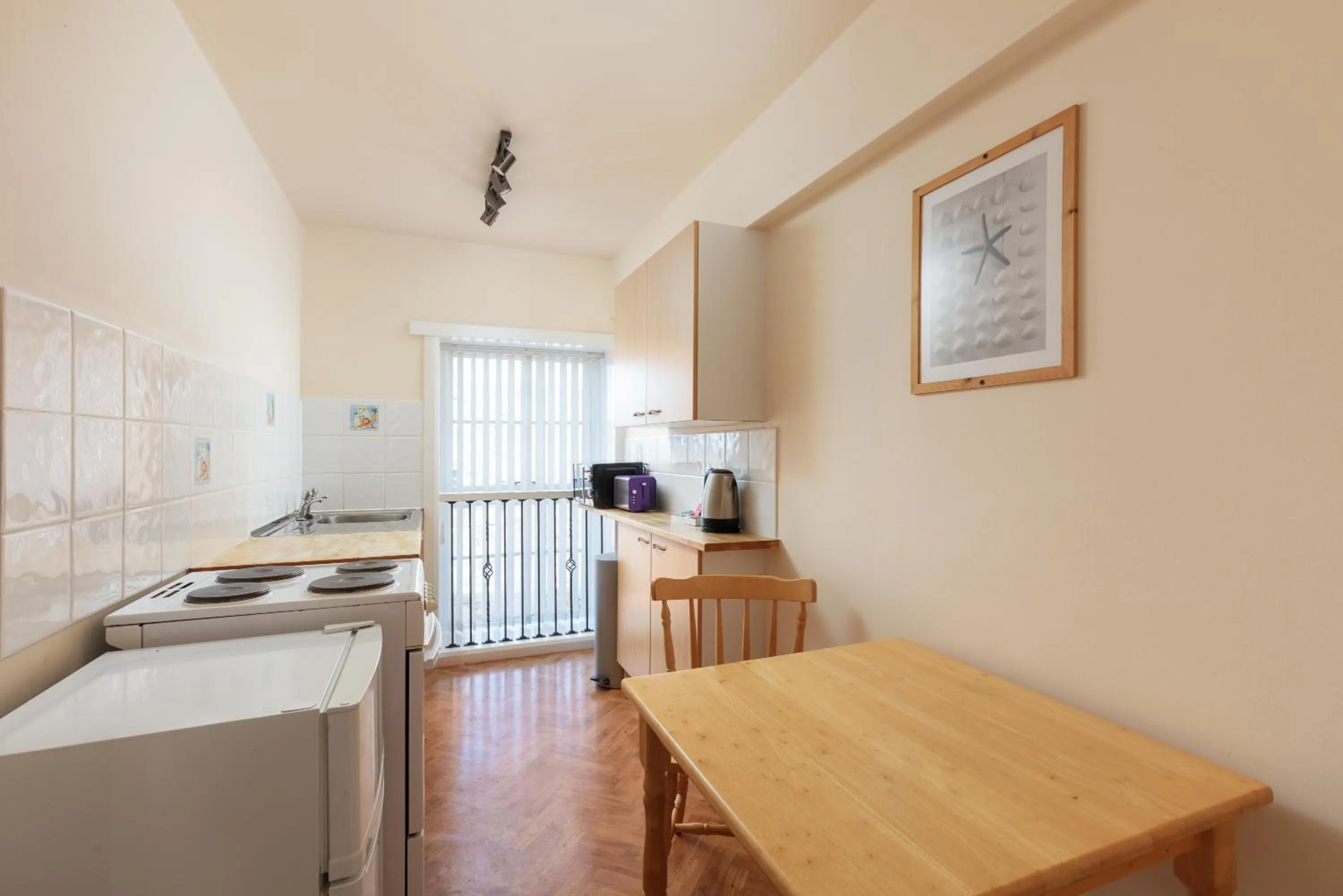 kitchen in Discovery Accommodation