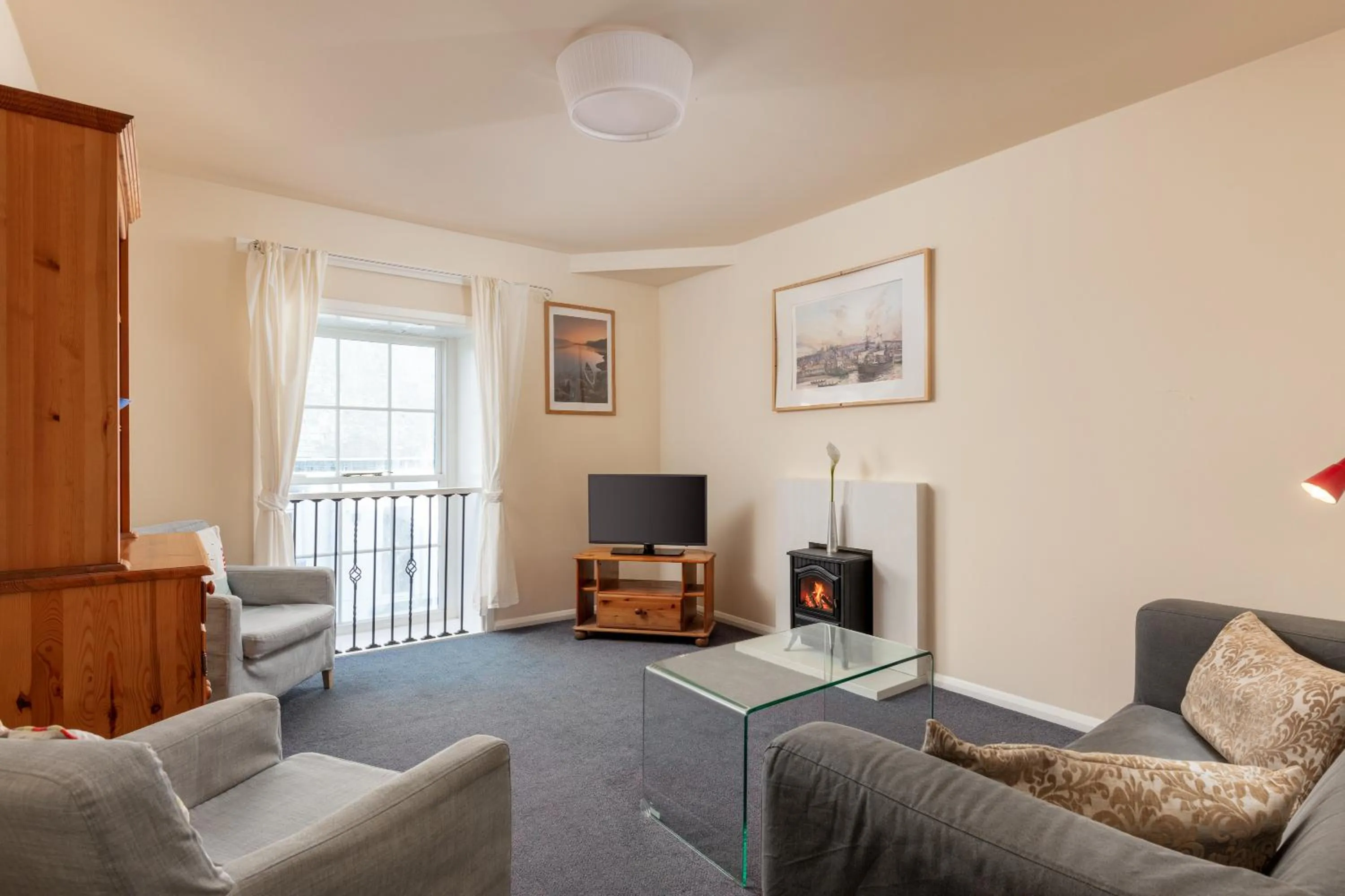 Living room in Discovery Accommodation