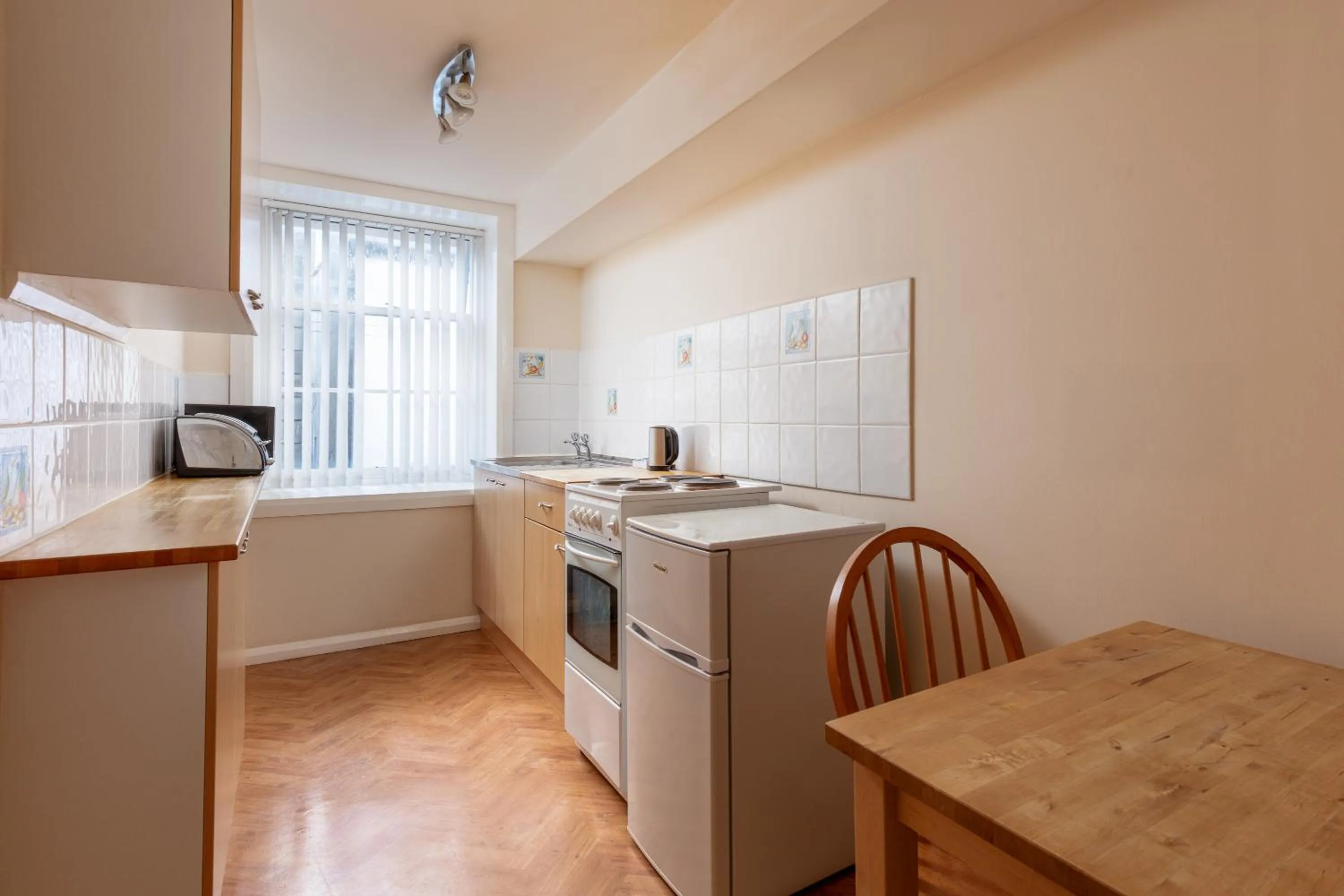 kitchen in Discovery Accommodation