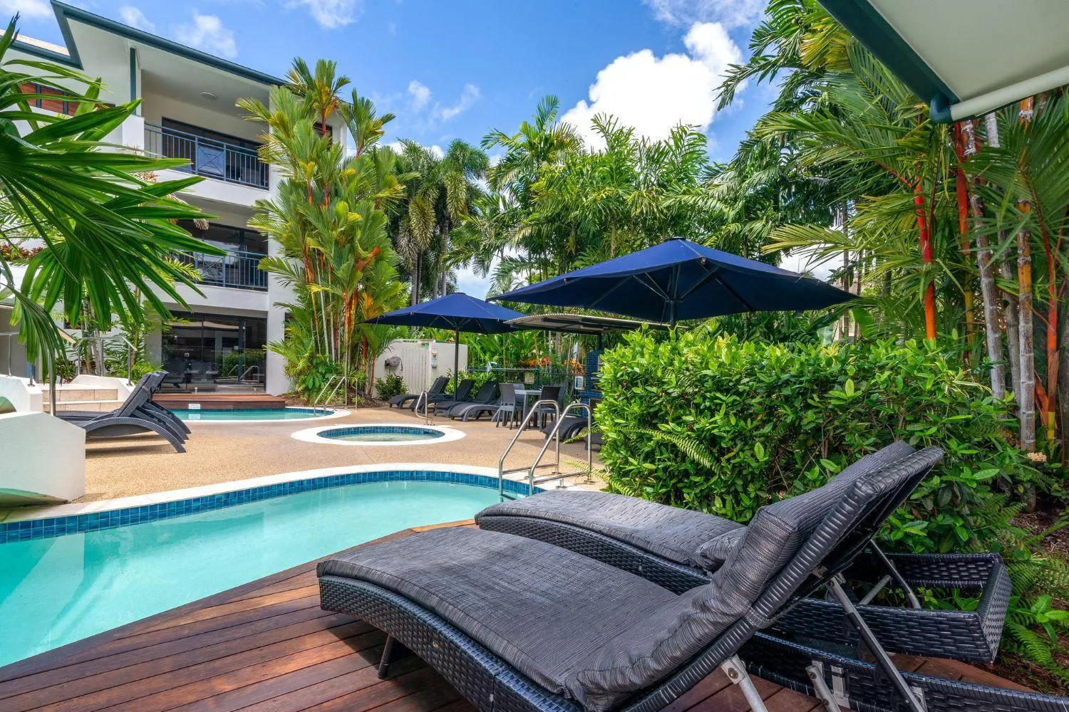 Balcony/Terrace in Meridian at Port Douglas - Adults Only