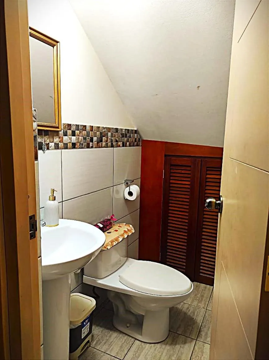 Bathroom in Departamentos Bellavista La Alborada Huaraz