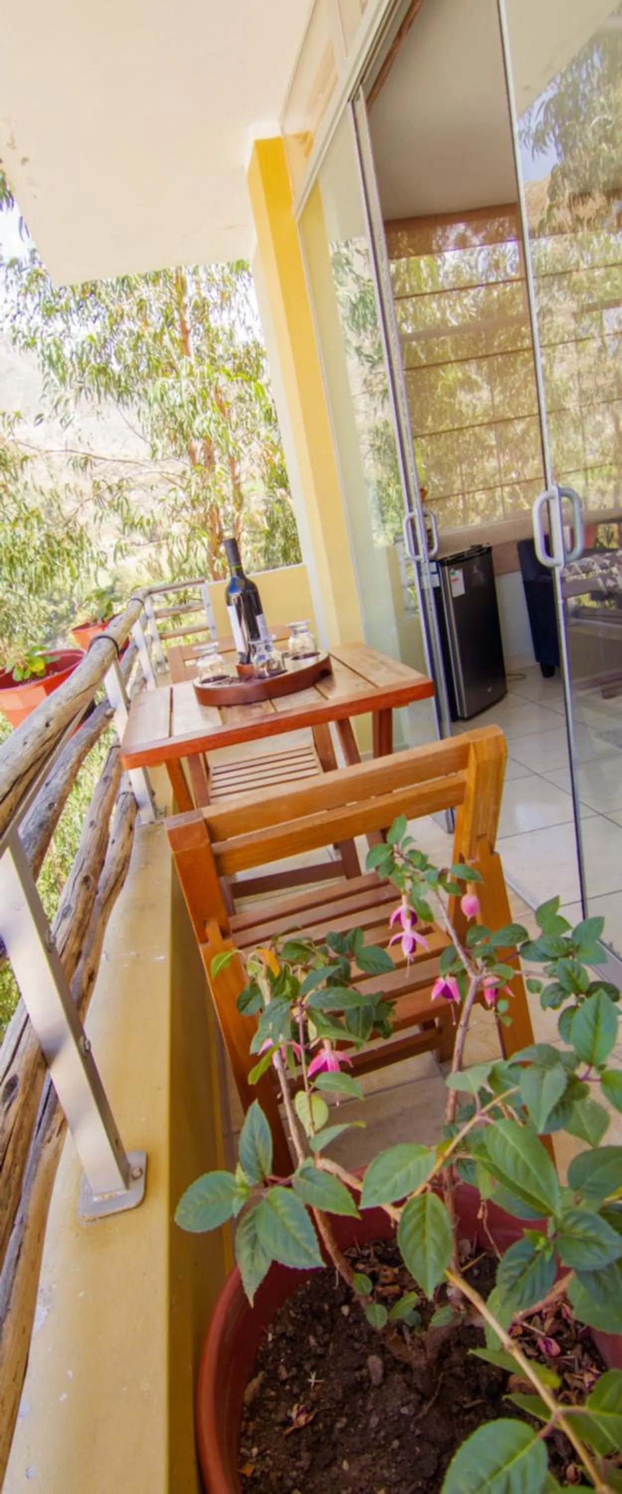 Balcony/Terrace in Departamentos Bellavista La Alborada Huaraz