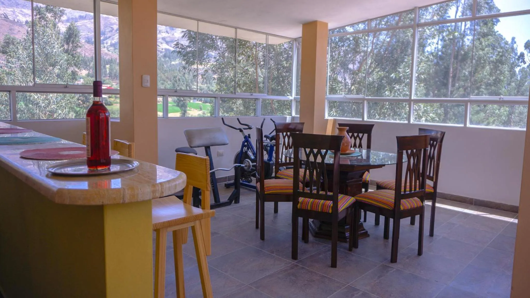 Balcony/Terrace in Departamentos Bellavista La Alborada Huaraz