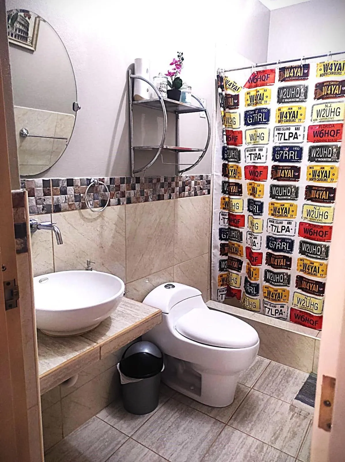 Shower in Departamentos Bellavista La Alborada Huaraz