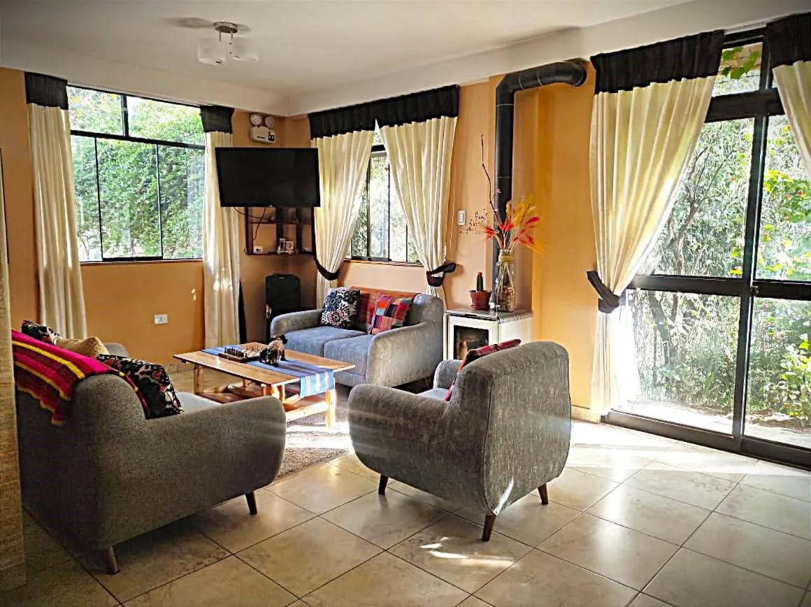 Living room in Departamentos Bellavista La Alborada Huaraz