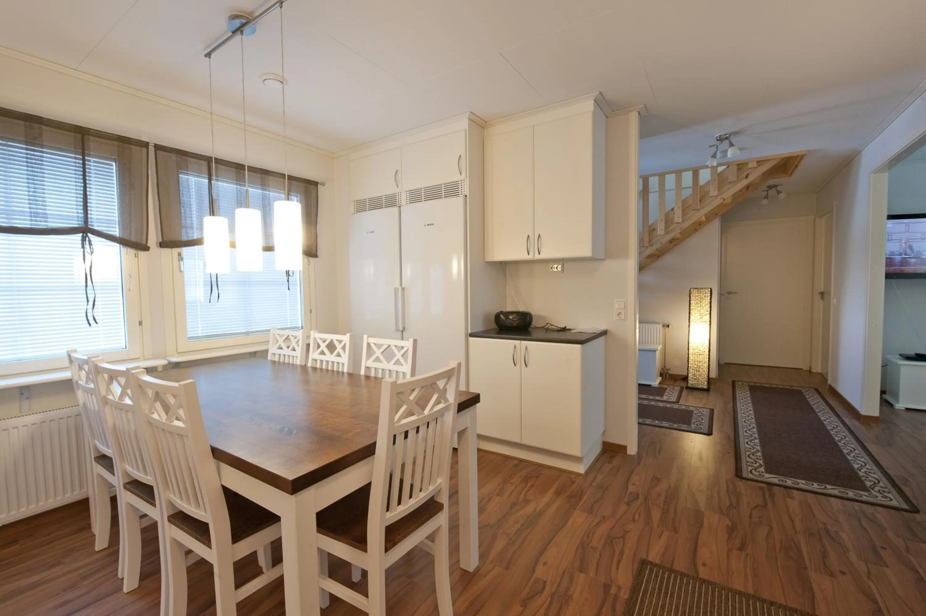 Decorative detail in Kajaani Cottages