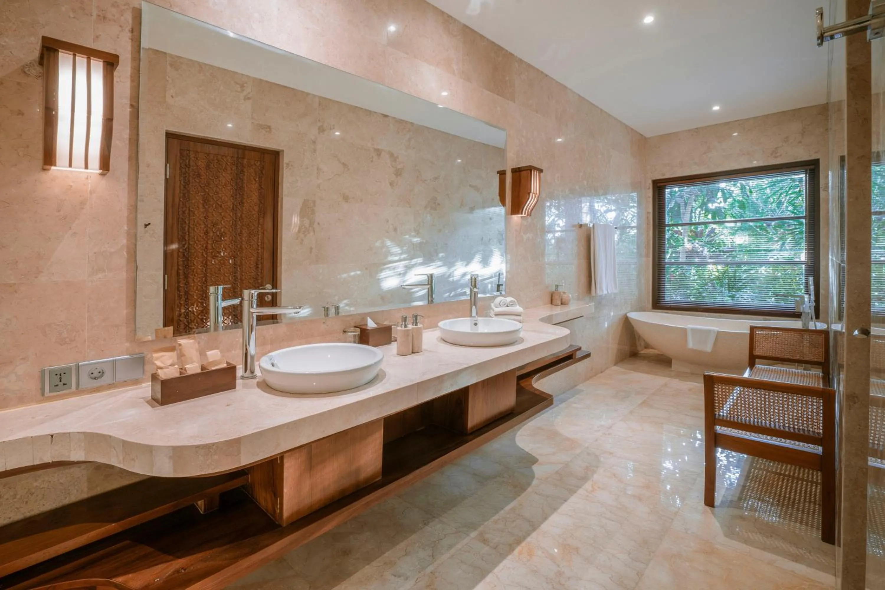 Bathroom, Bed in Arkamara Dijiwa Ubud