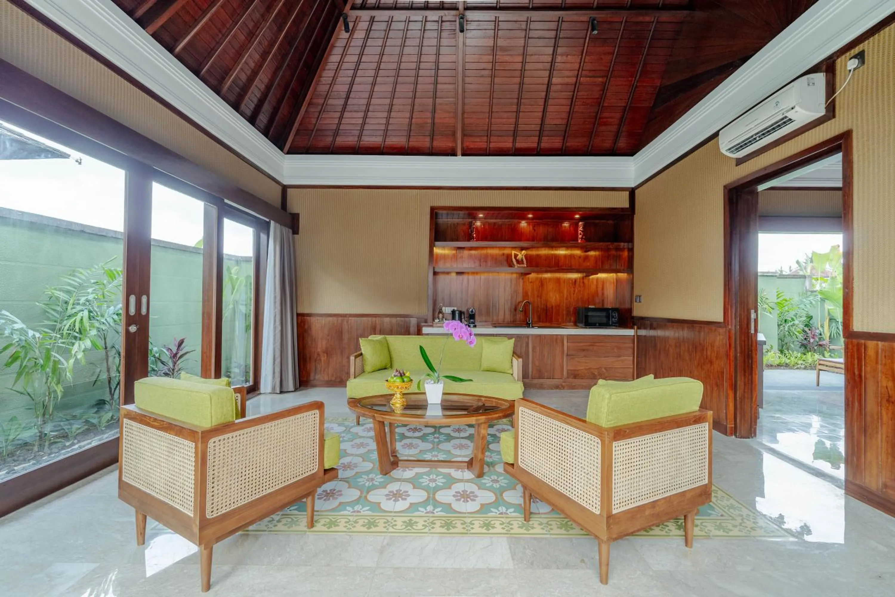 Living room in Arkamara Dijiwa Ubud