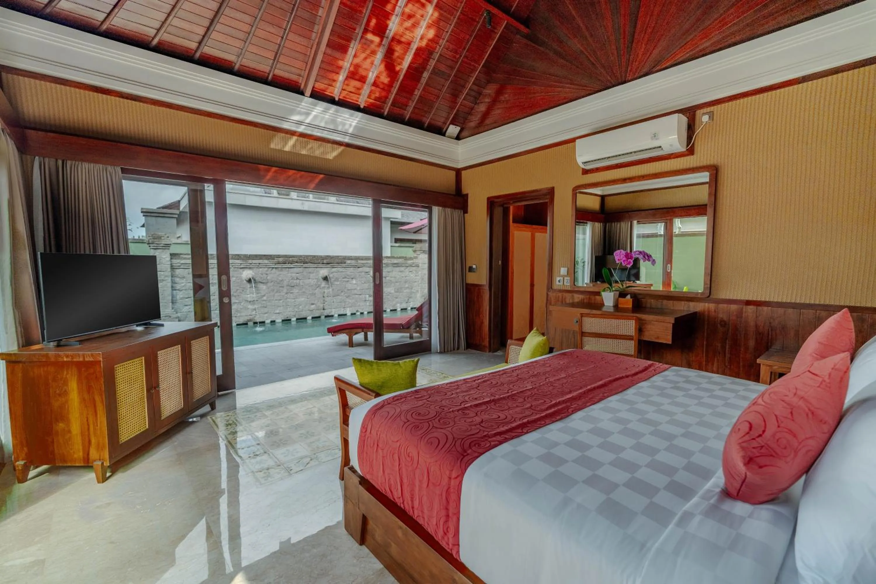 Bed in Arkamara Dijiwa Ubud