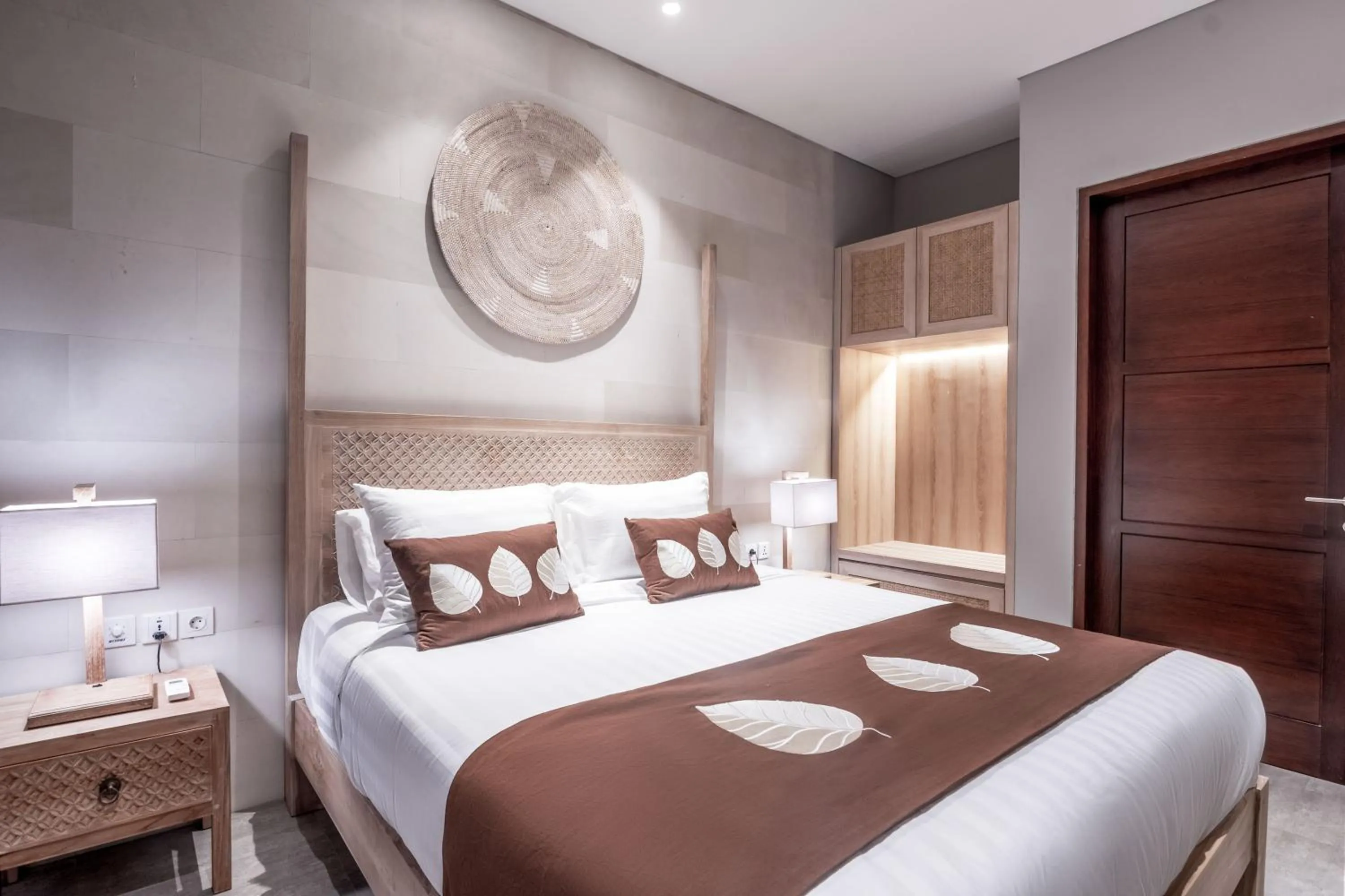 Bed in Daun Lebar Villas