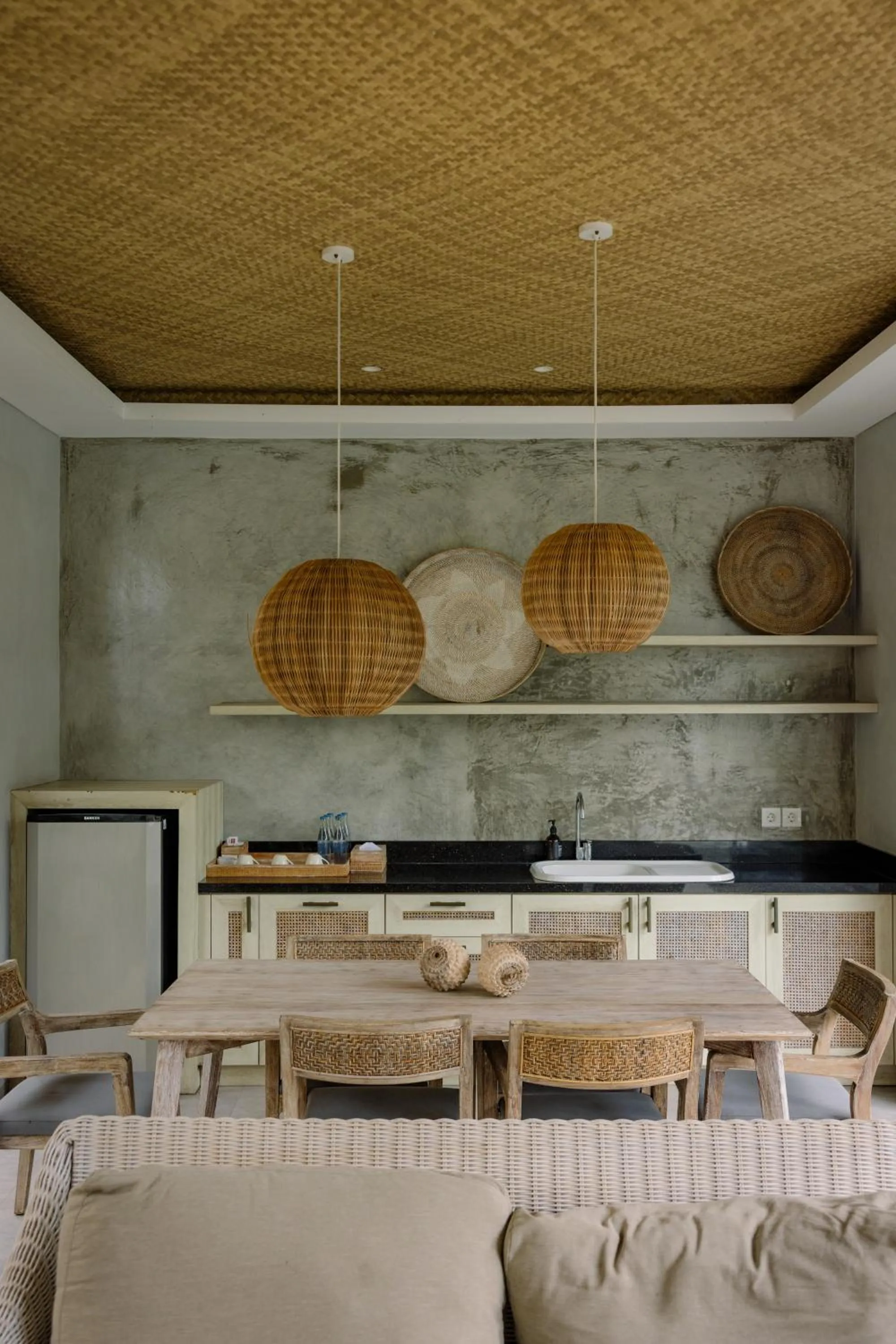 Living room in Daun Lebar Villas