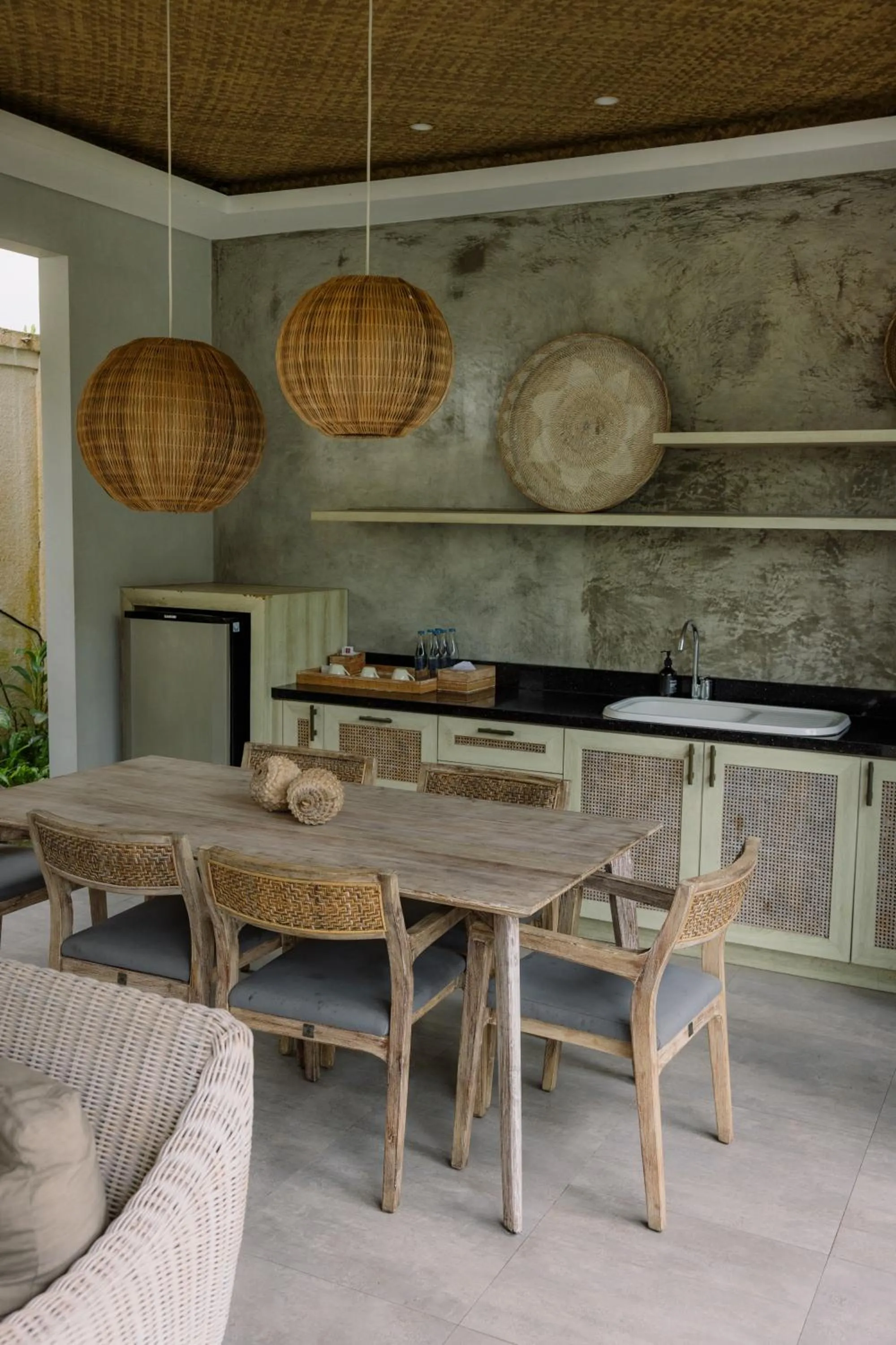 Kitchen or kitchenette in Daun Lebar Villas