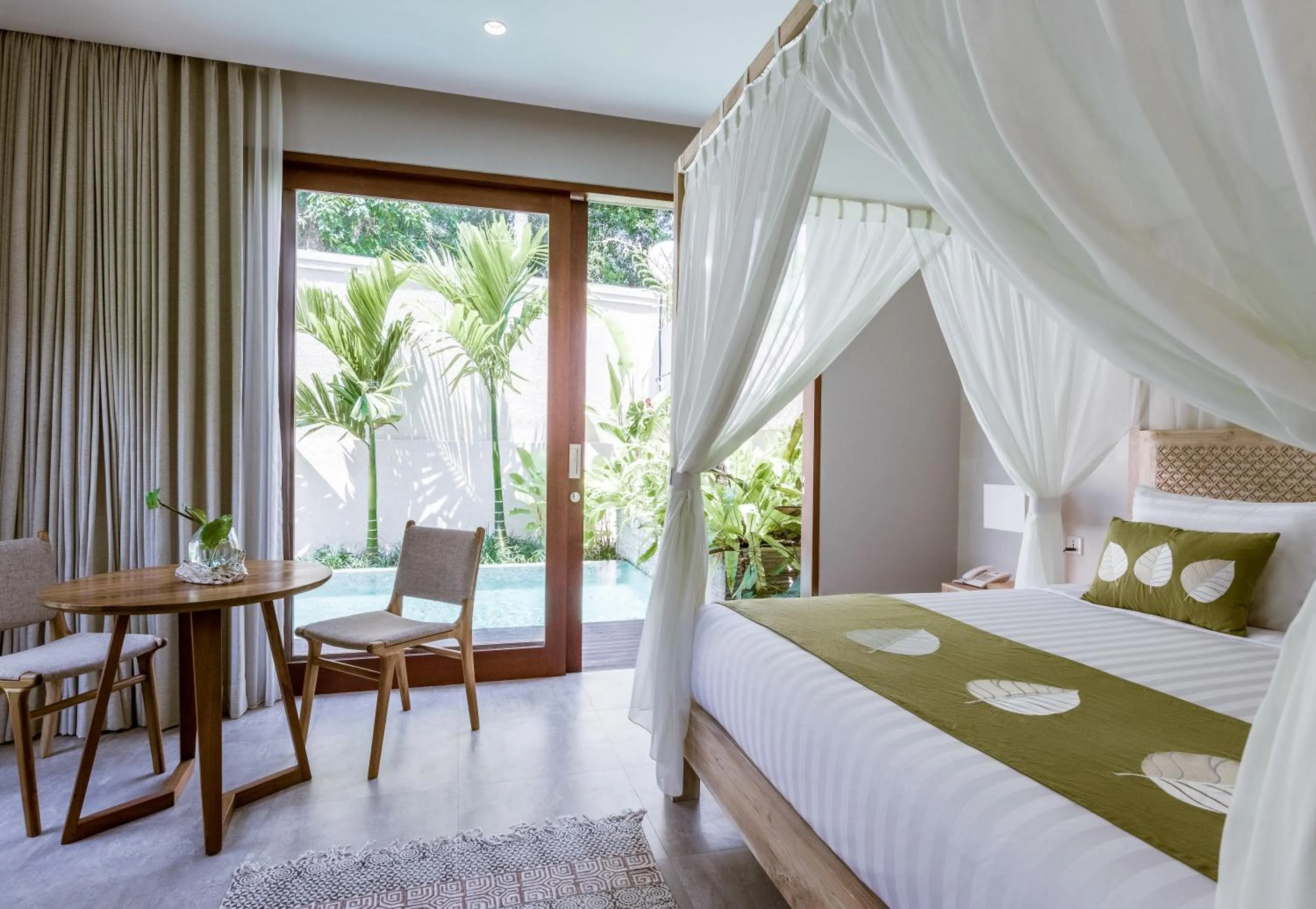 Bed in Daun Lebar Villas