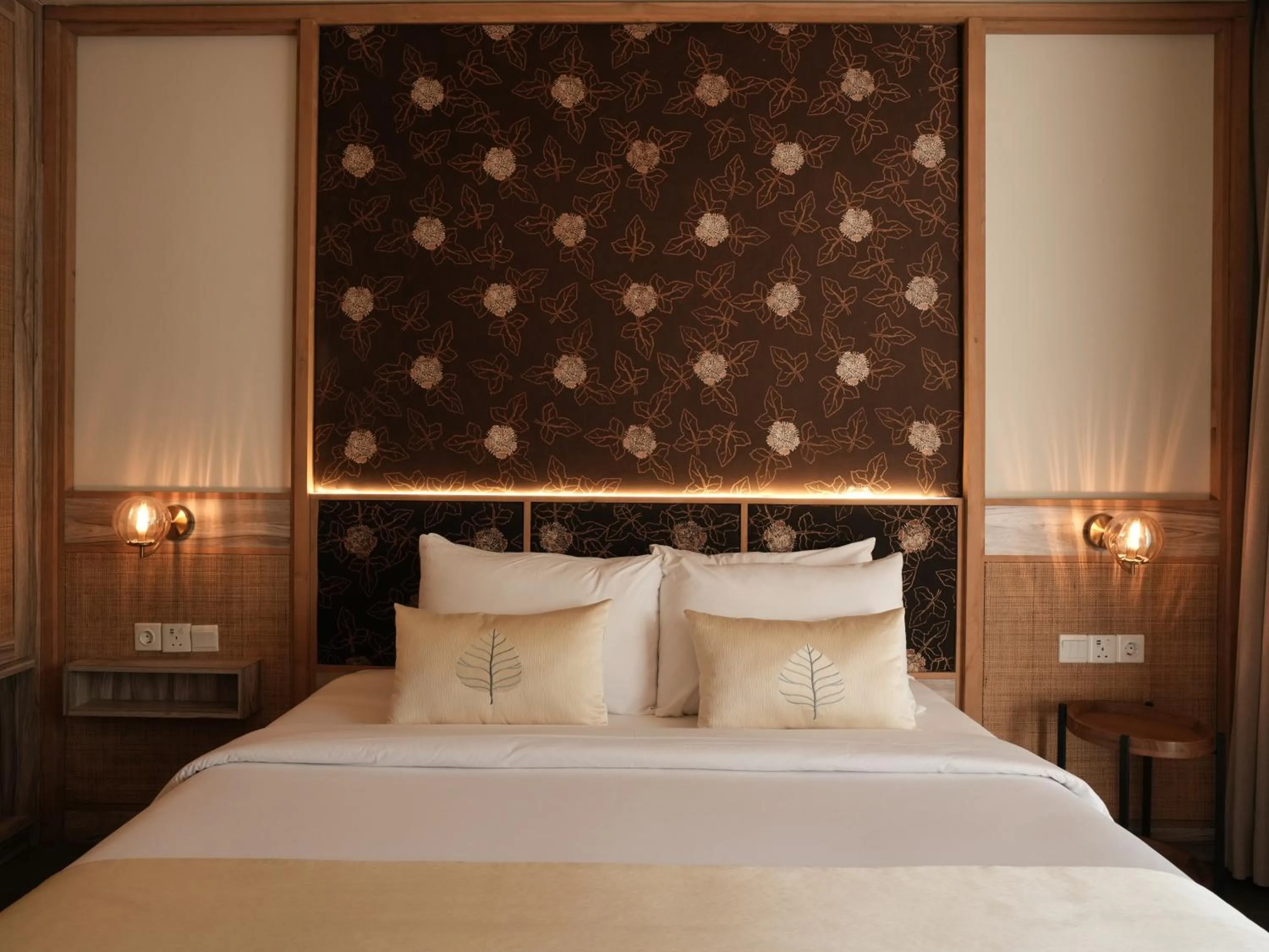 Bed in Daun Lebar Villas