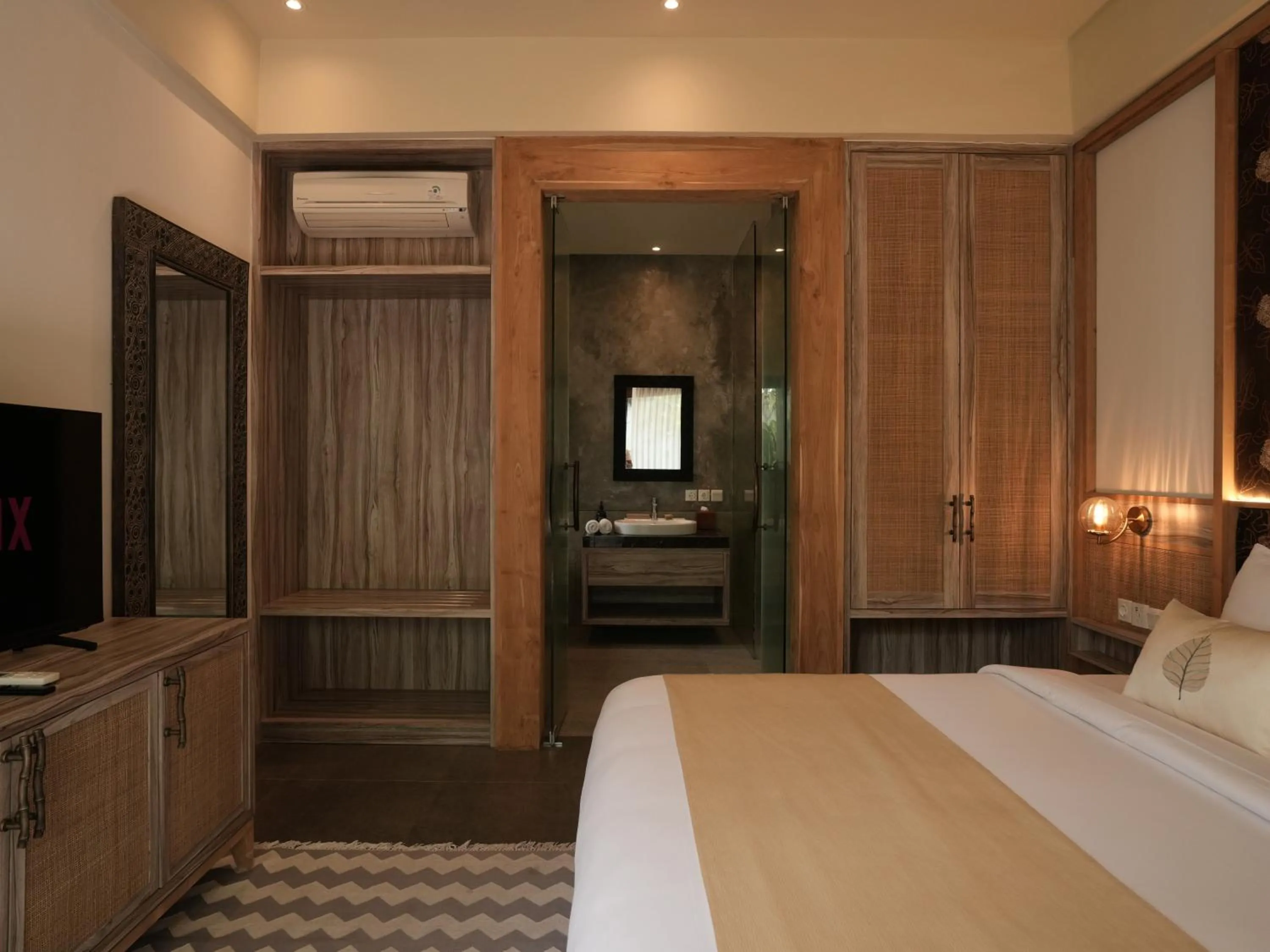 furniture, Bed in Daun Lebar Villas