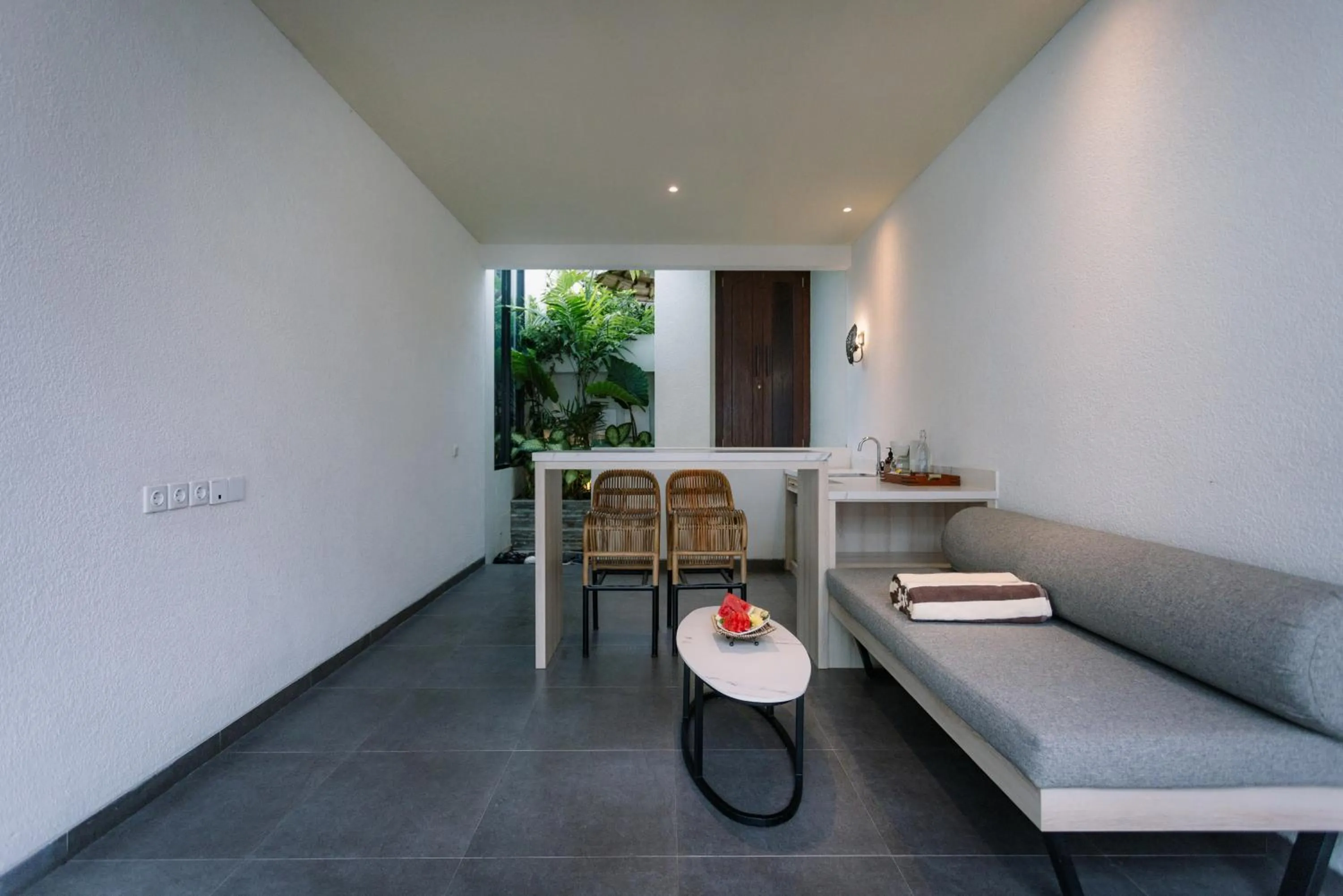 Living room in Daun Lebar Villas