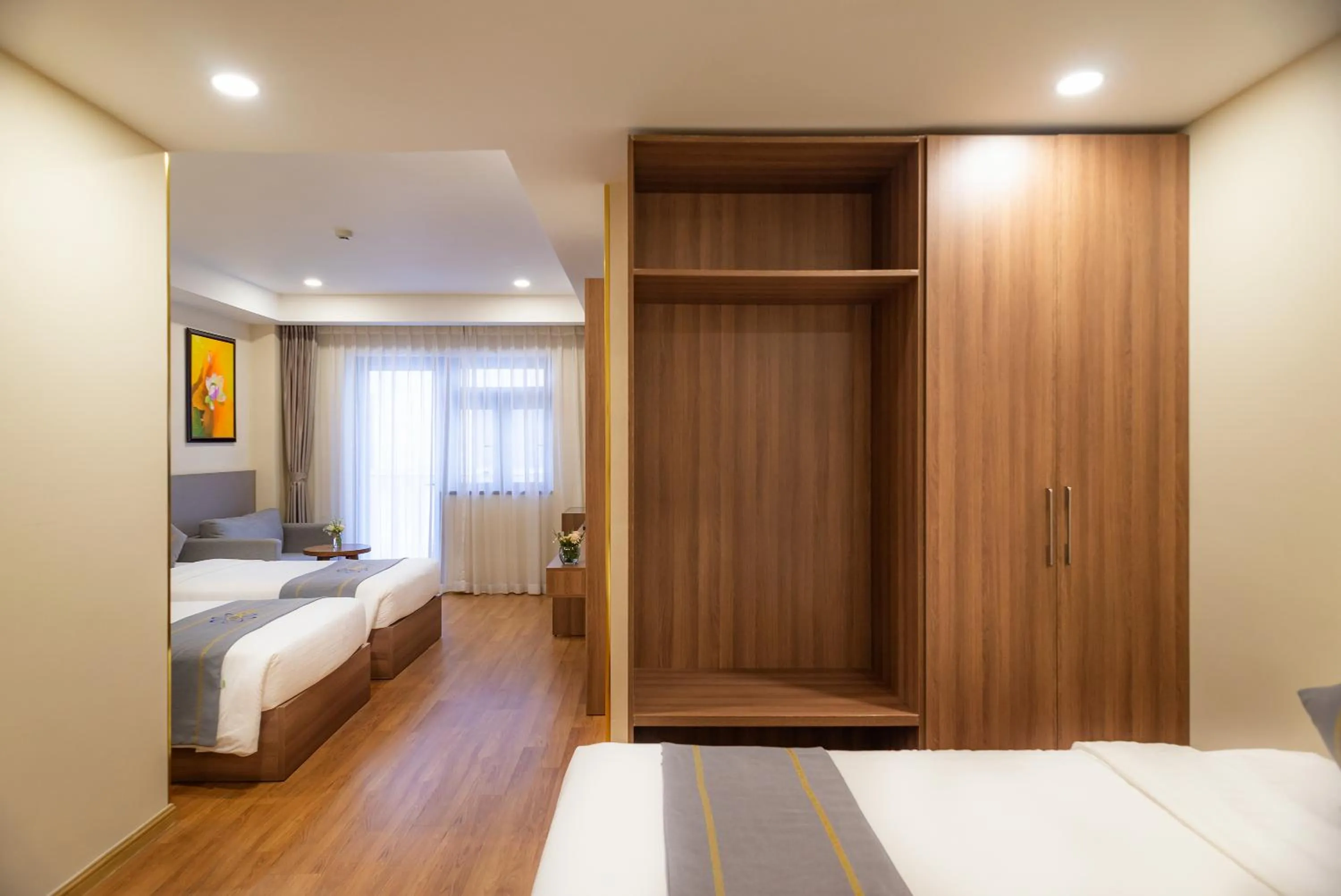 Photo of the whole room, Bed in Orbit Hotel Nha Trang