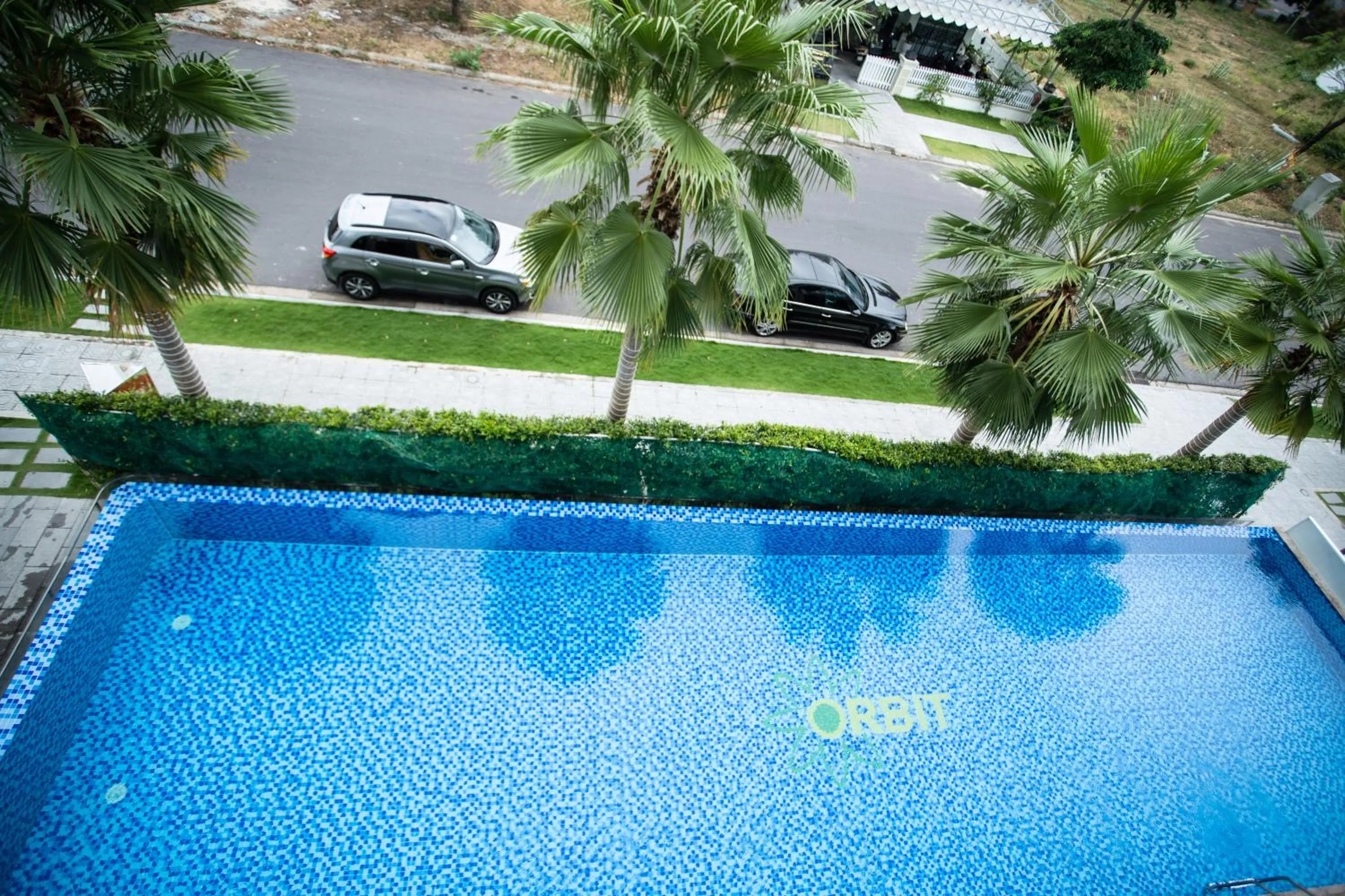 Pool view in Orbit Hotel Nha Trang
