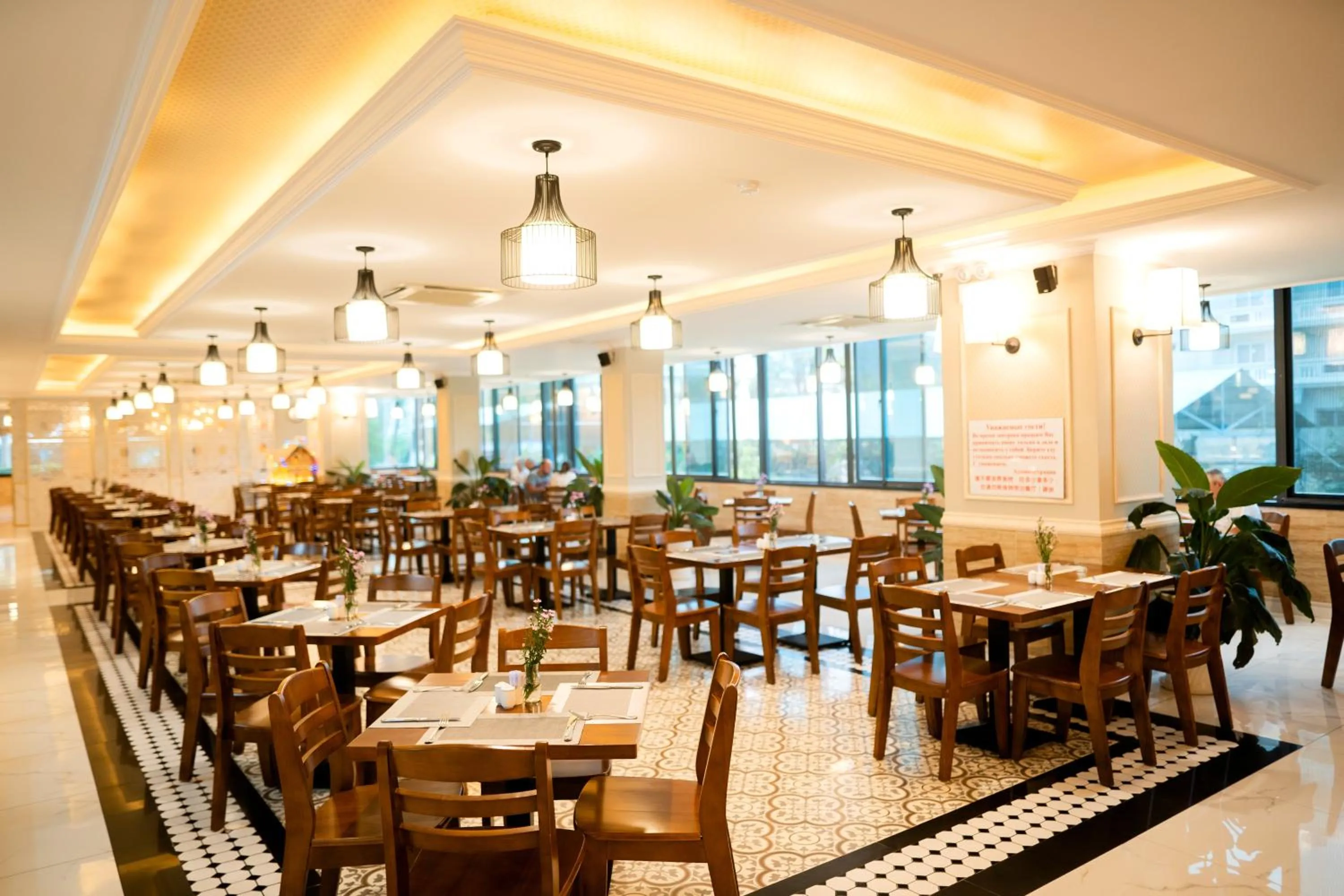 Restaurant/places to eat in Orbit Hotel Nha Trang