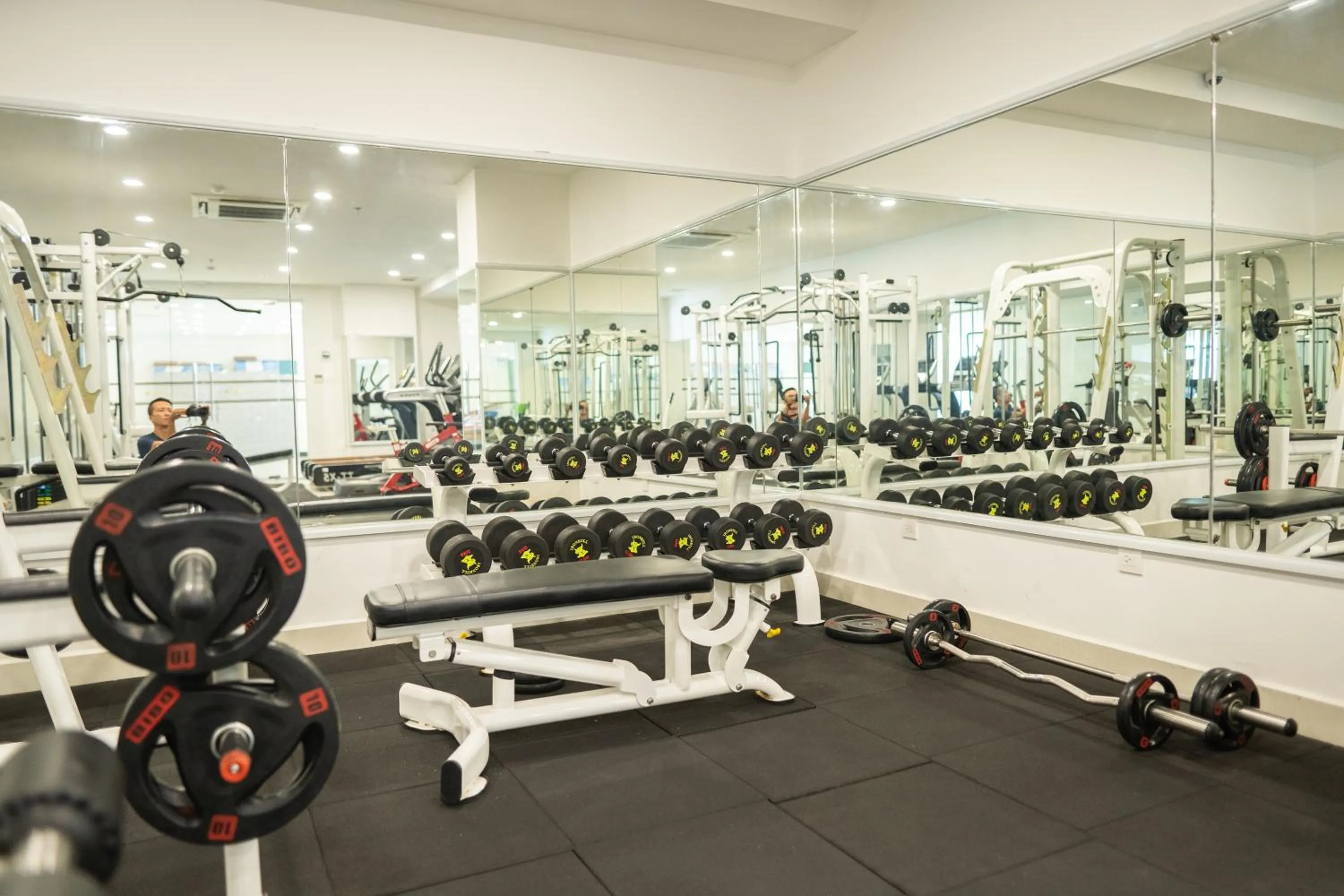 Fitness centre/facilities in Orbit Hotel Nha Trang