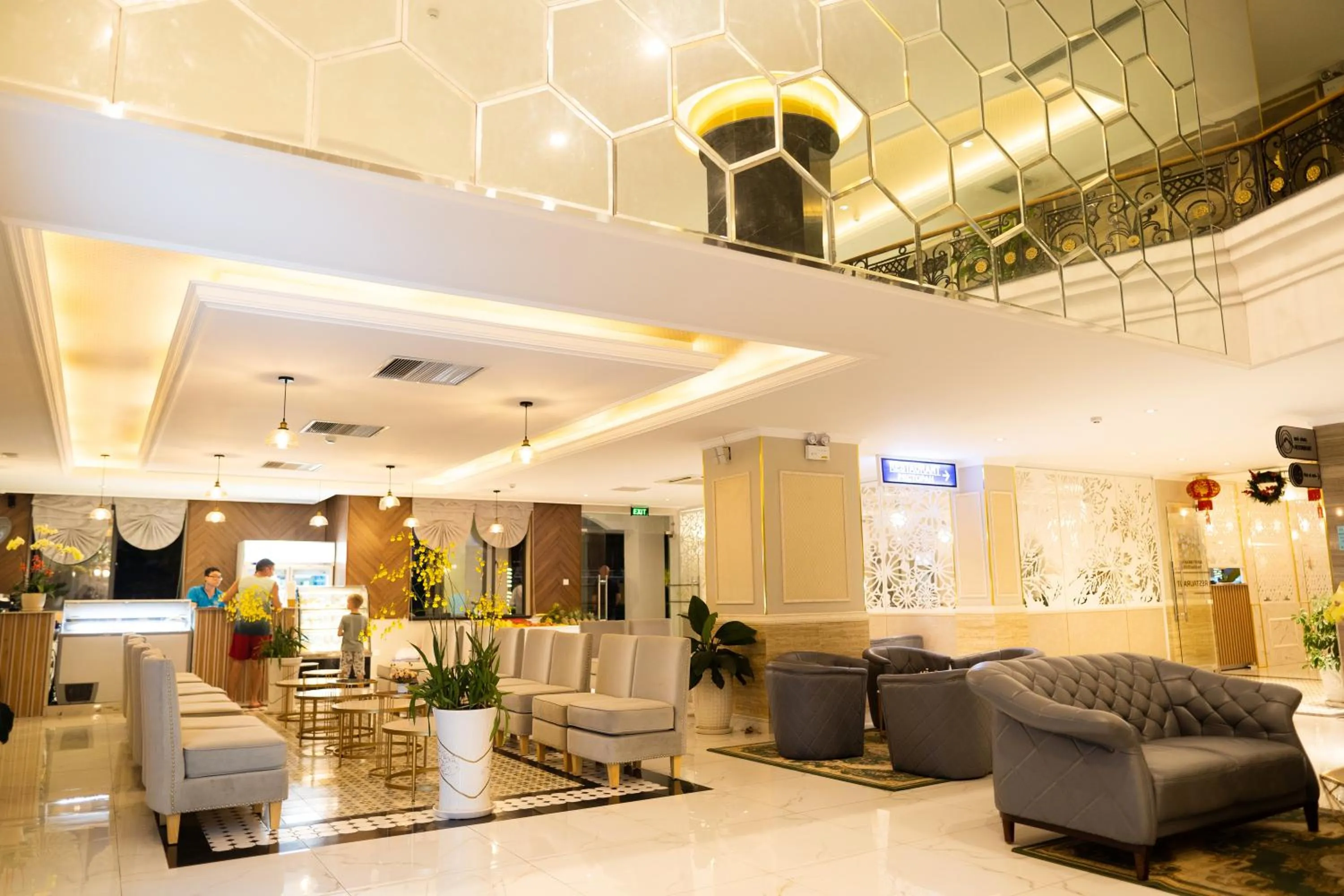 Lobby or reception in Orbit Hotel Nha Trang