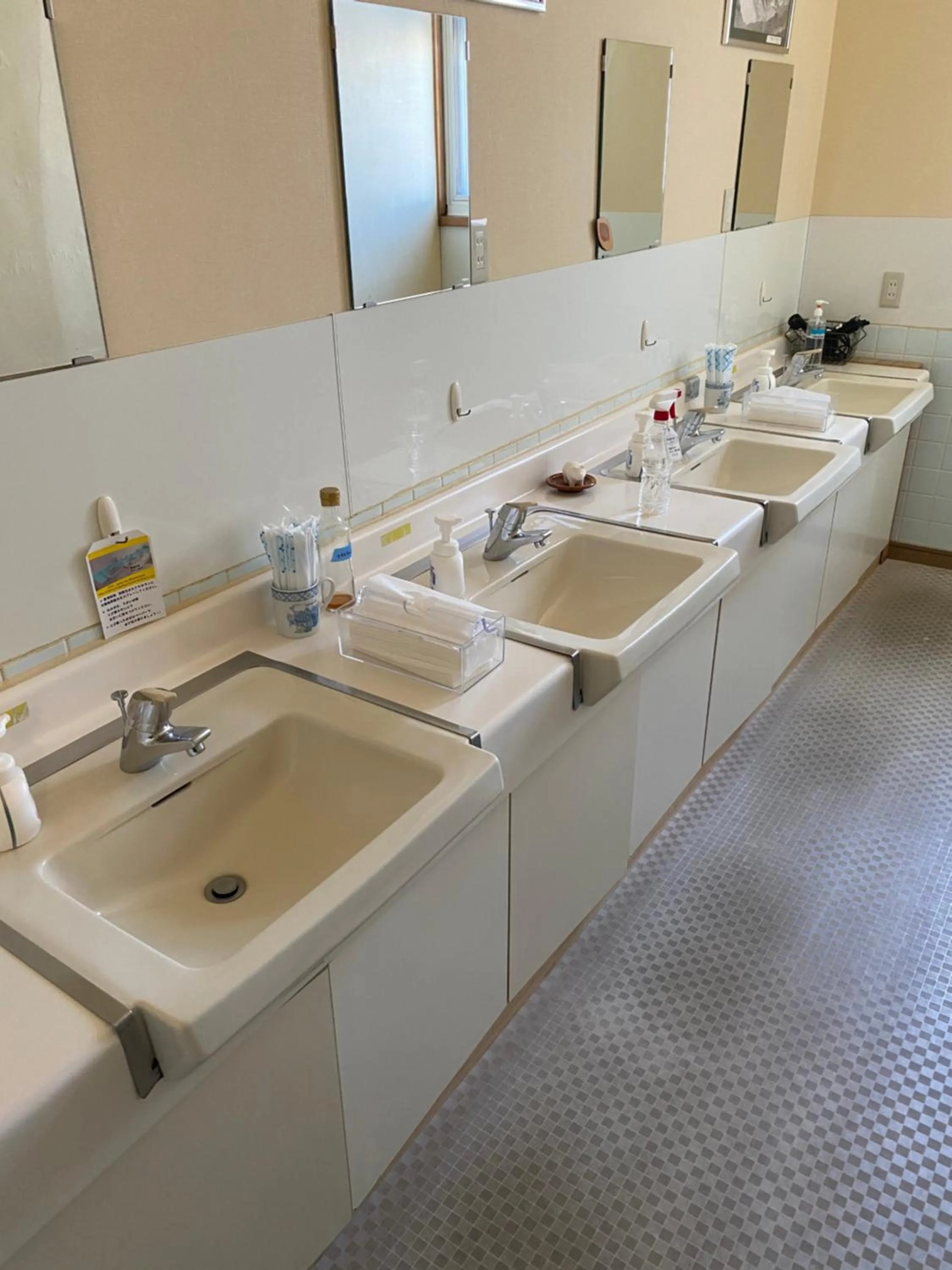 Bathroom in Tengudaira Mountain Lodge